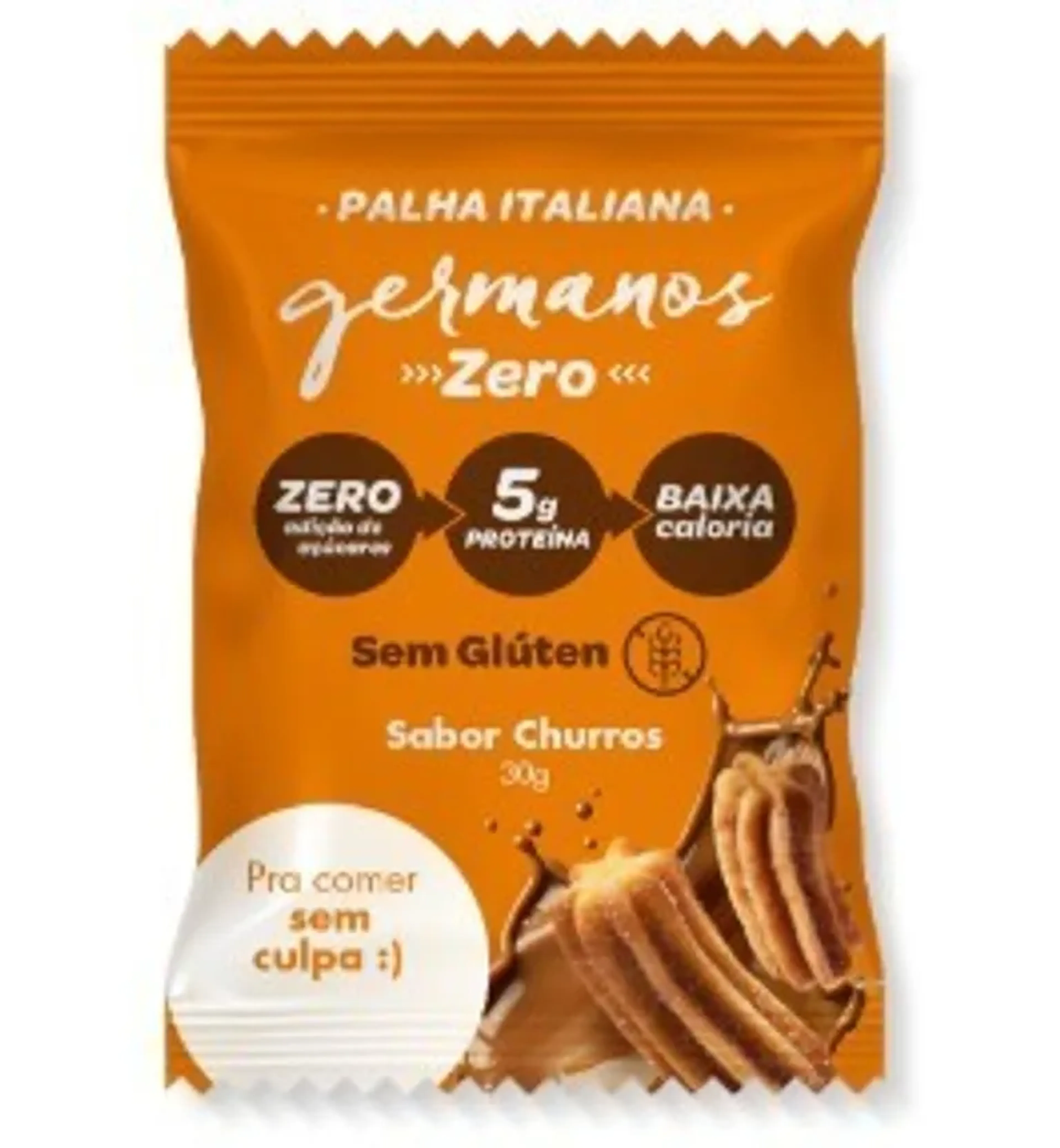 Germanos - Palha Italiana Zero sabor Churros 30g imagem