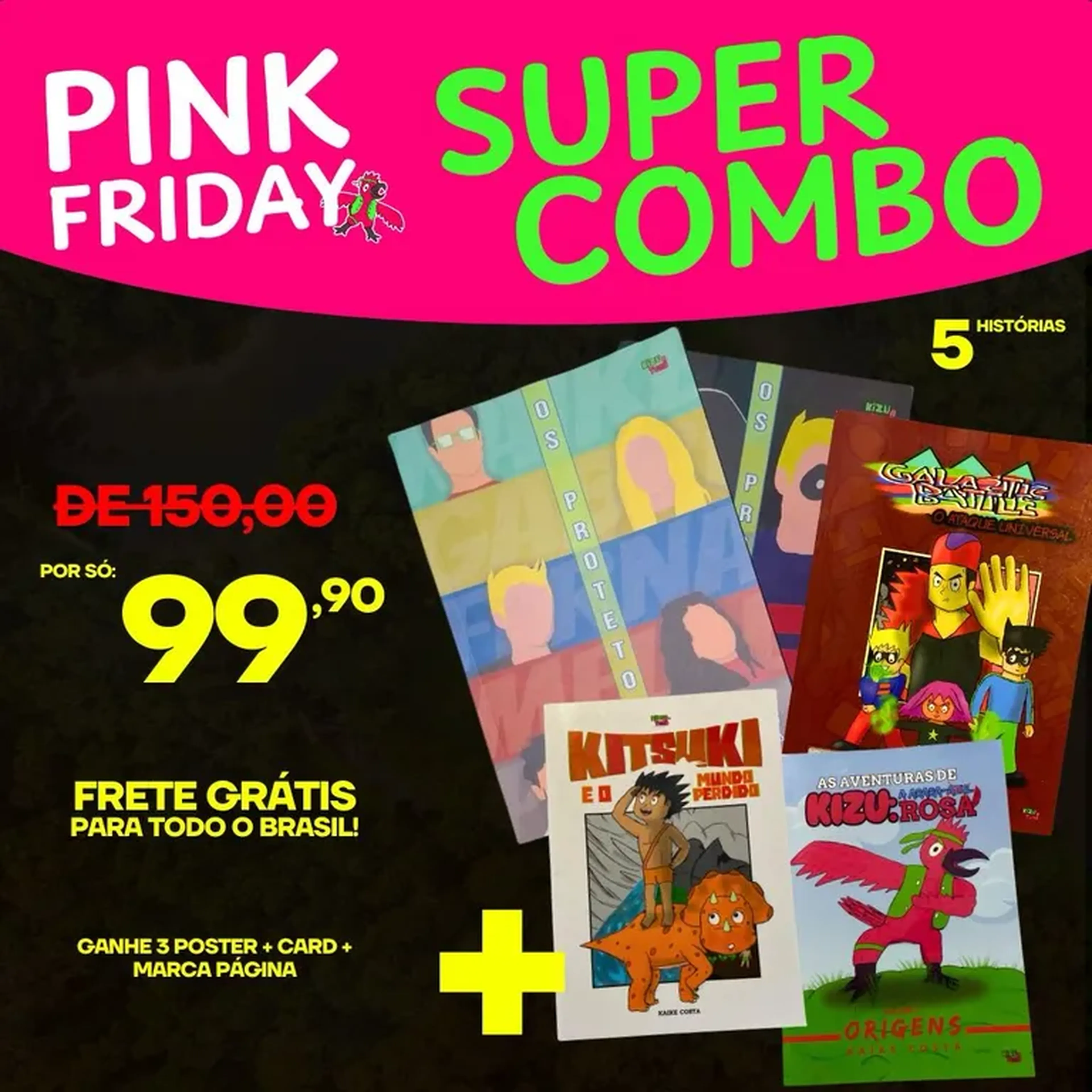 SUPER COMBO: Os Protetores (1 e 2) + Kitsuki + Kizu + GB imagem