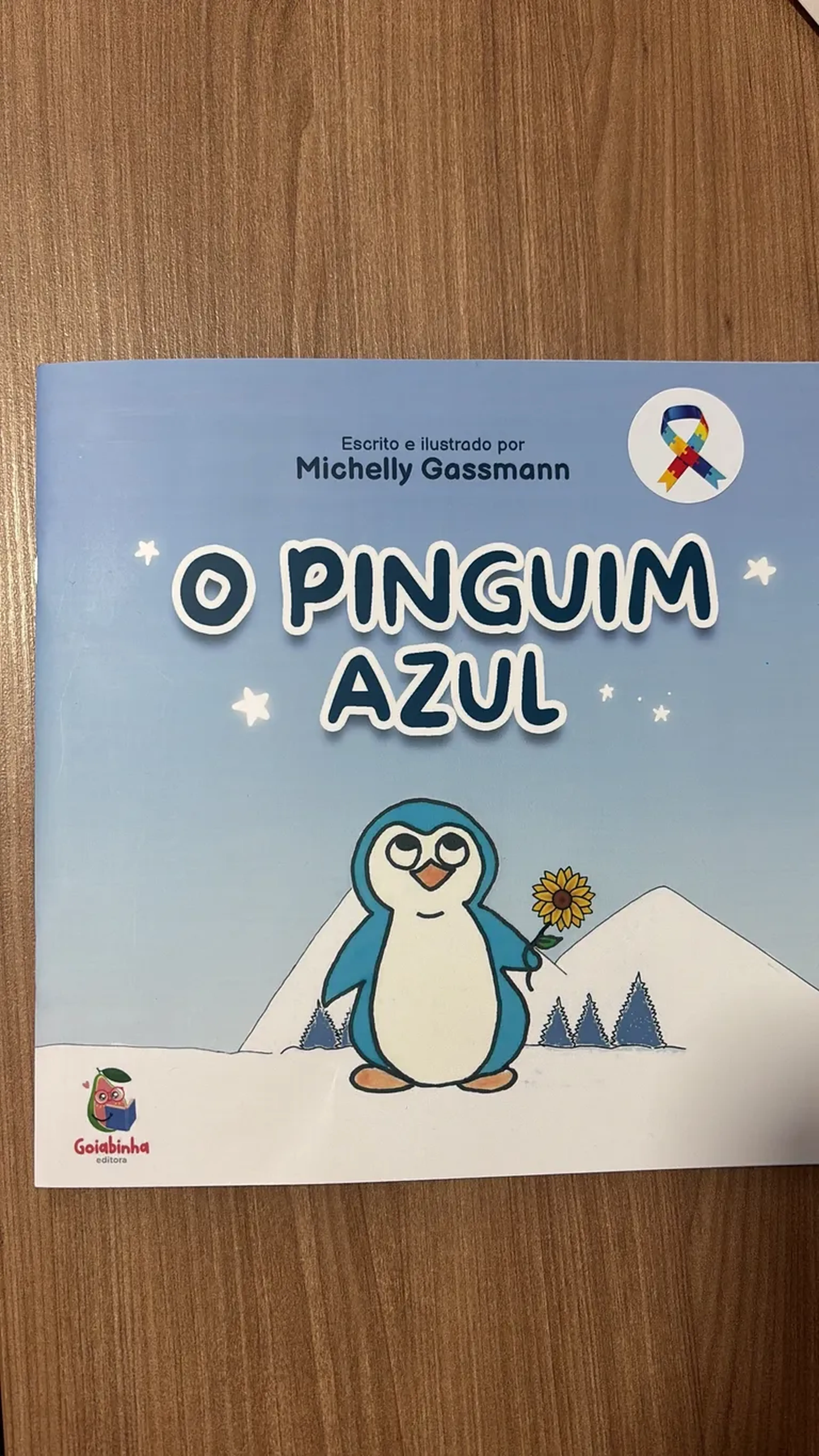 Livro O Pinguim Azul imagem