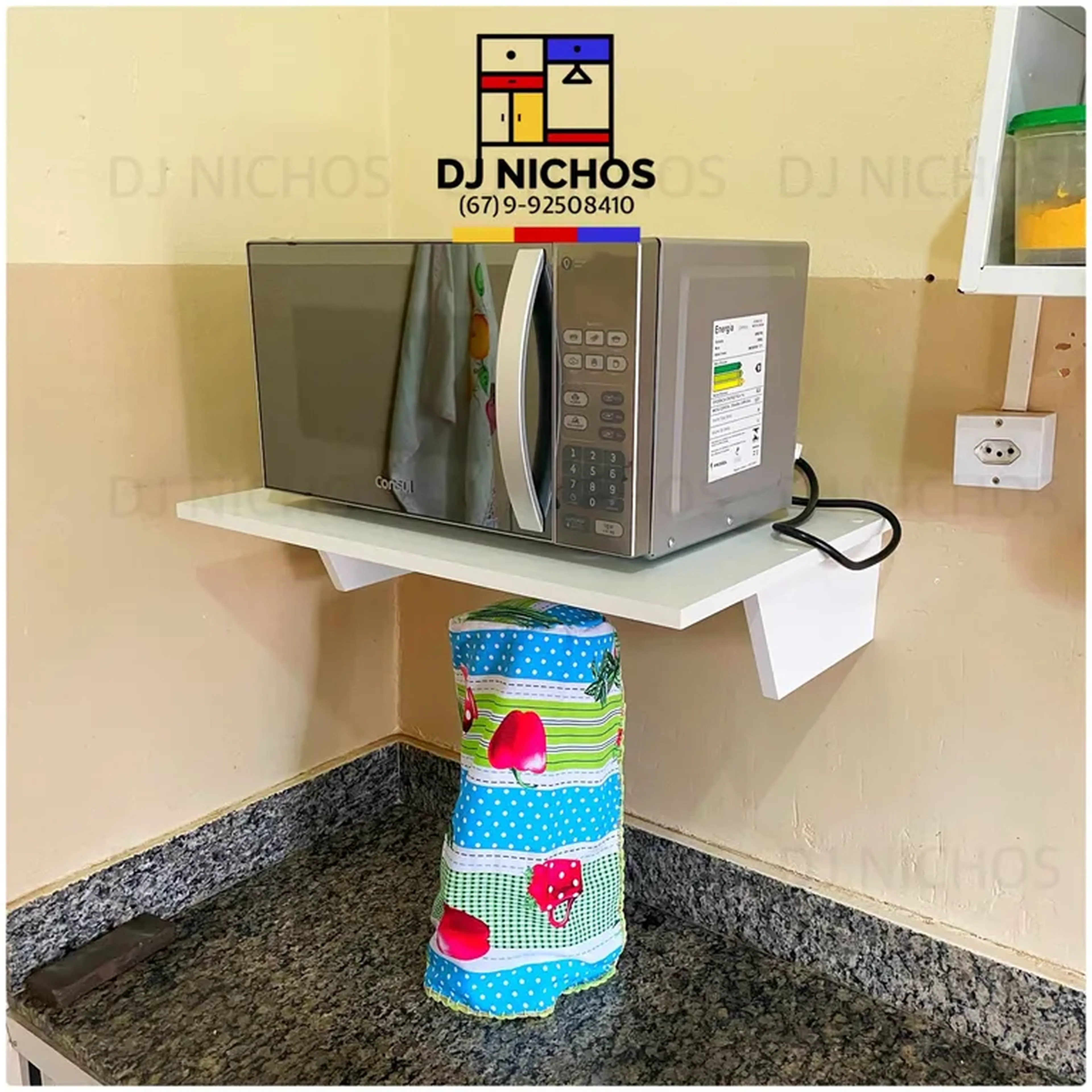 Suporte microondas imagem