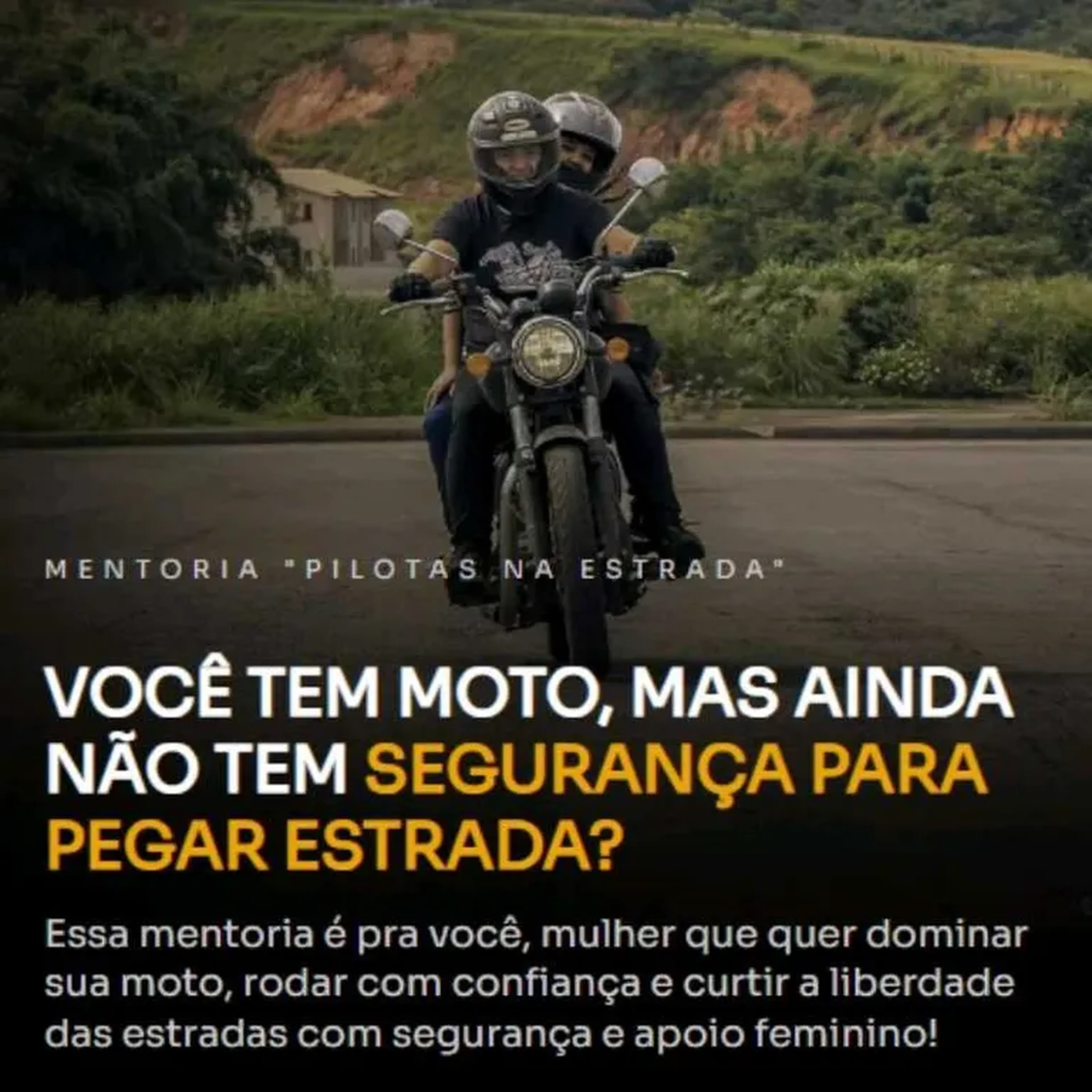 Mentoria Pilotas na Estrada - em dupla imagem