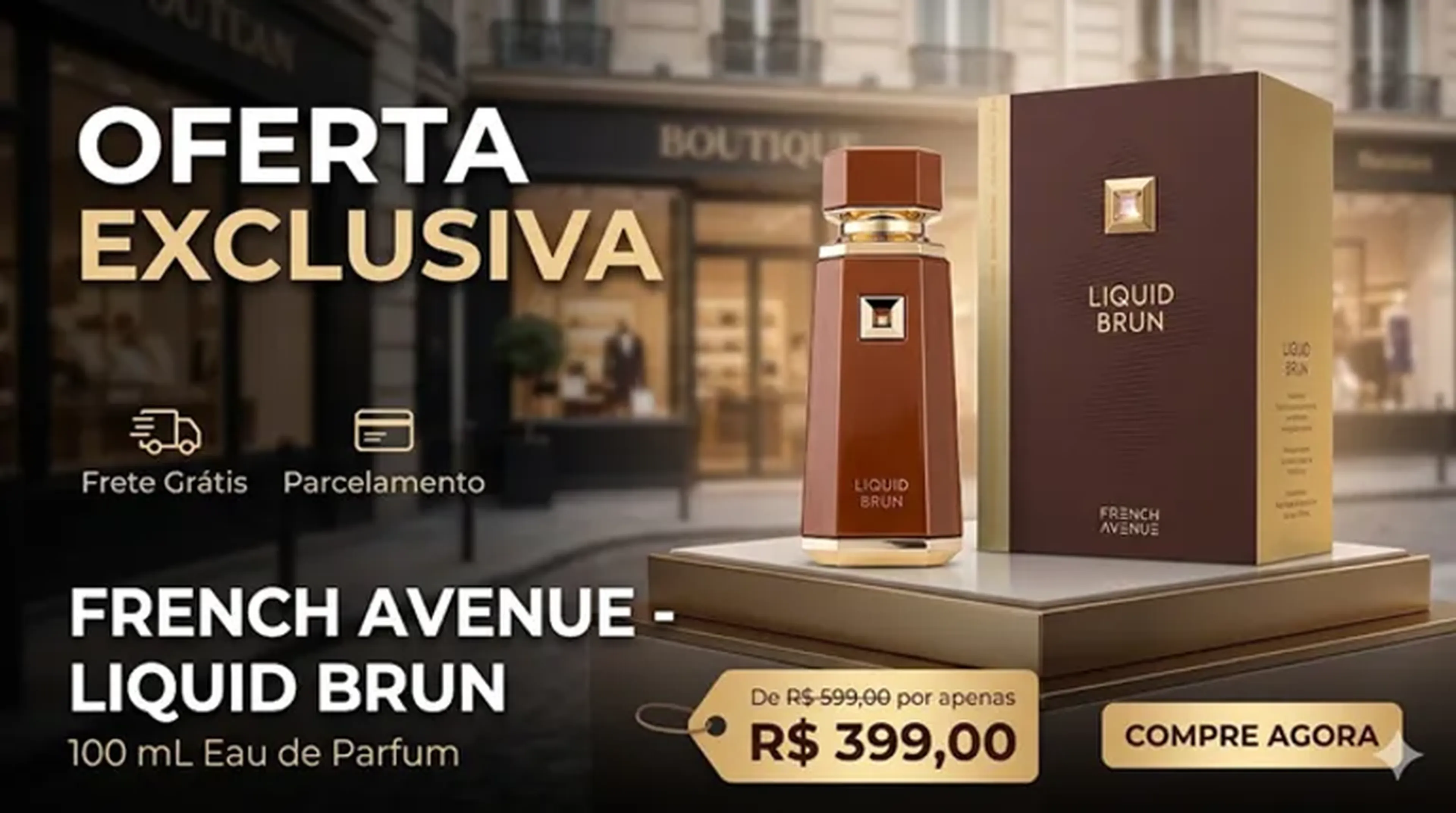 French Avenue Liquid Brun 100 mL Eau de Parfum imagem