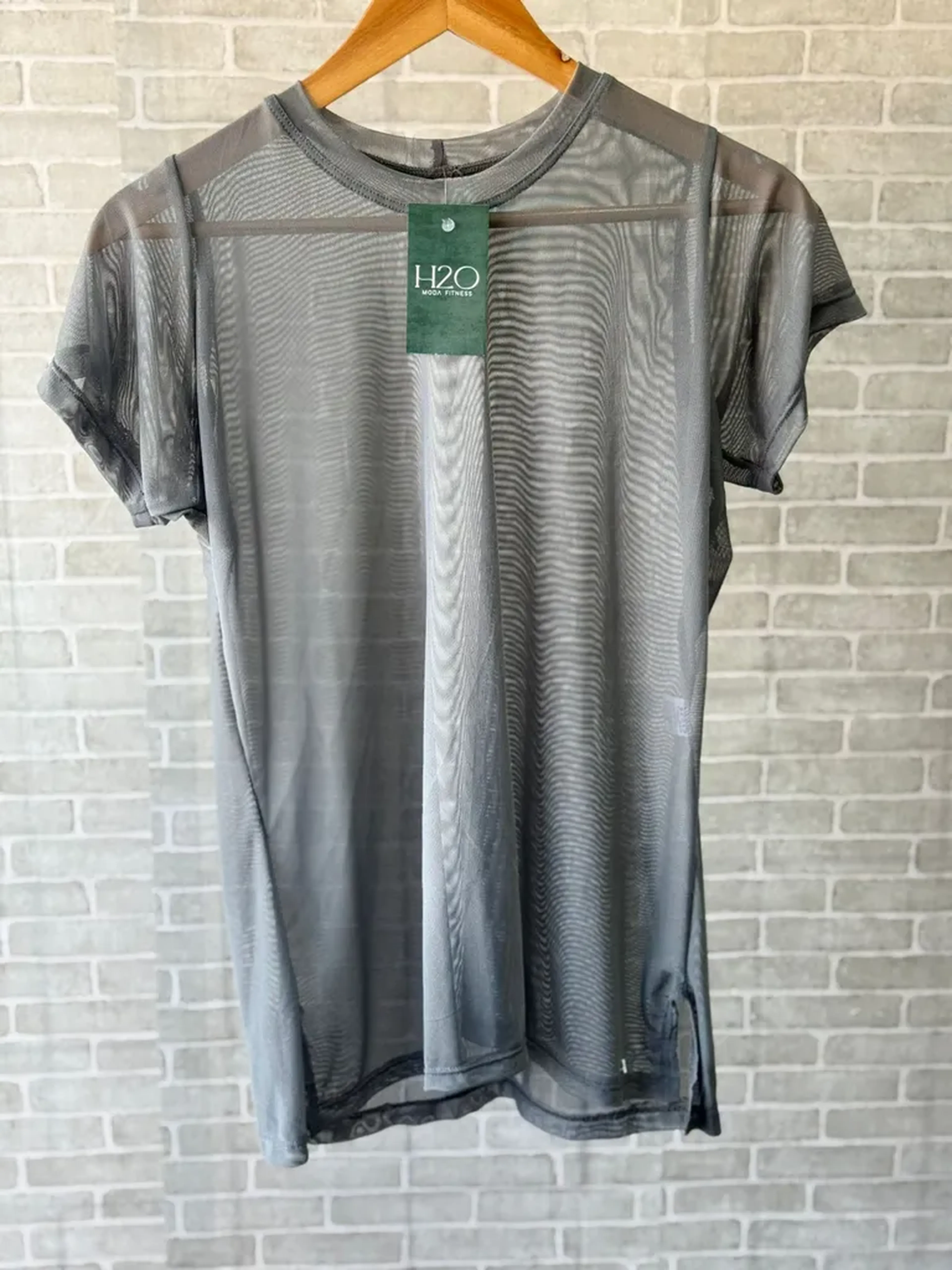 Vest Legging Tule cinza imagem