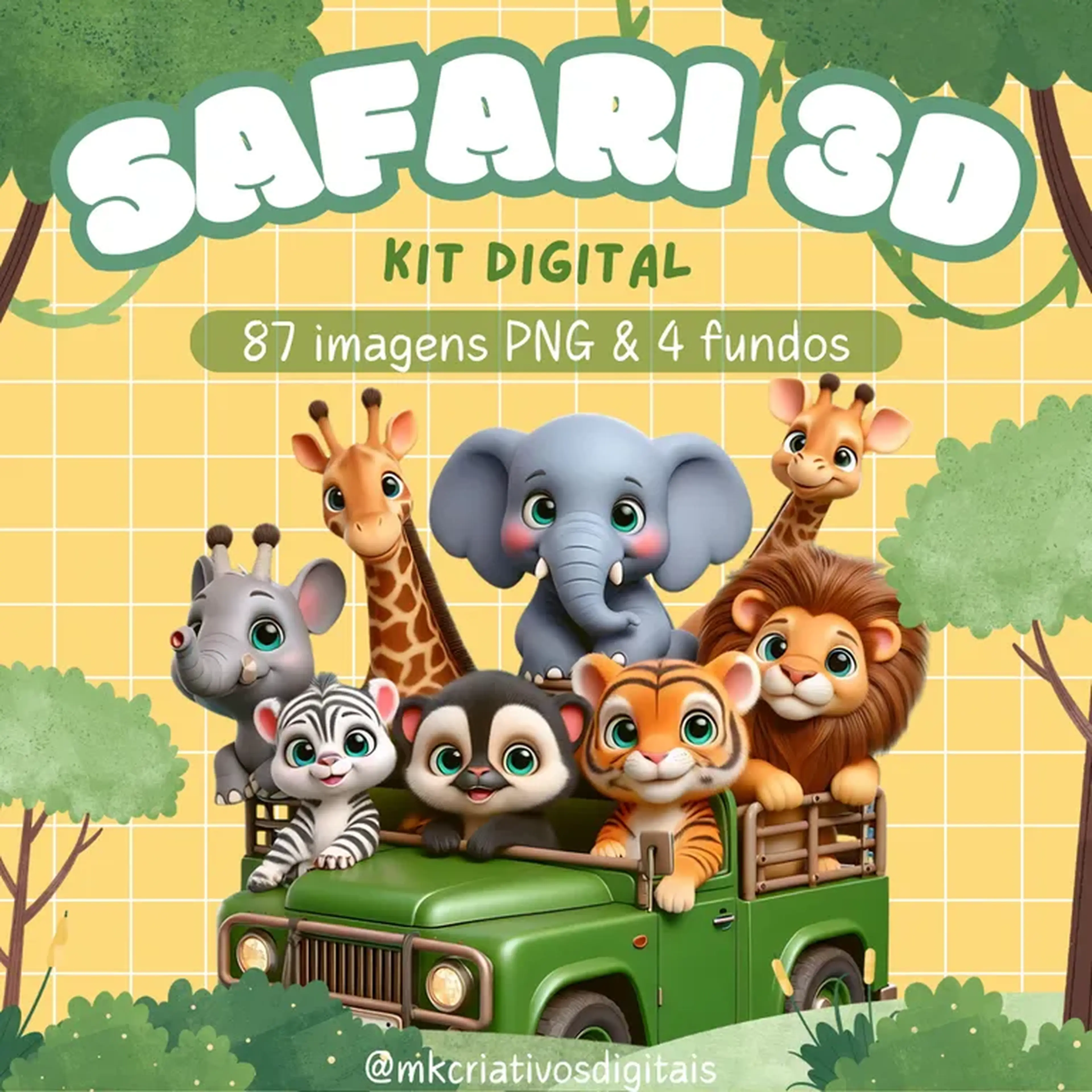 Kit Digital Safari 3D imagem