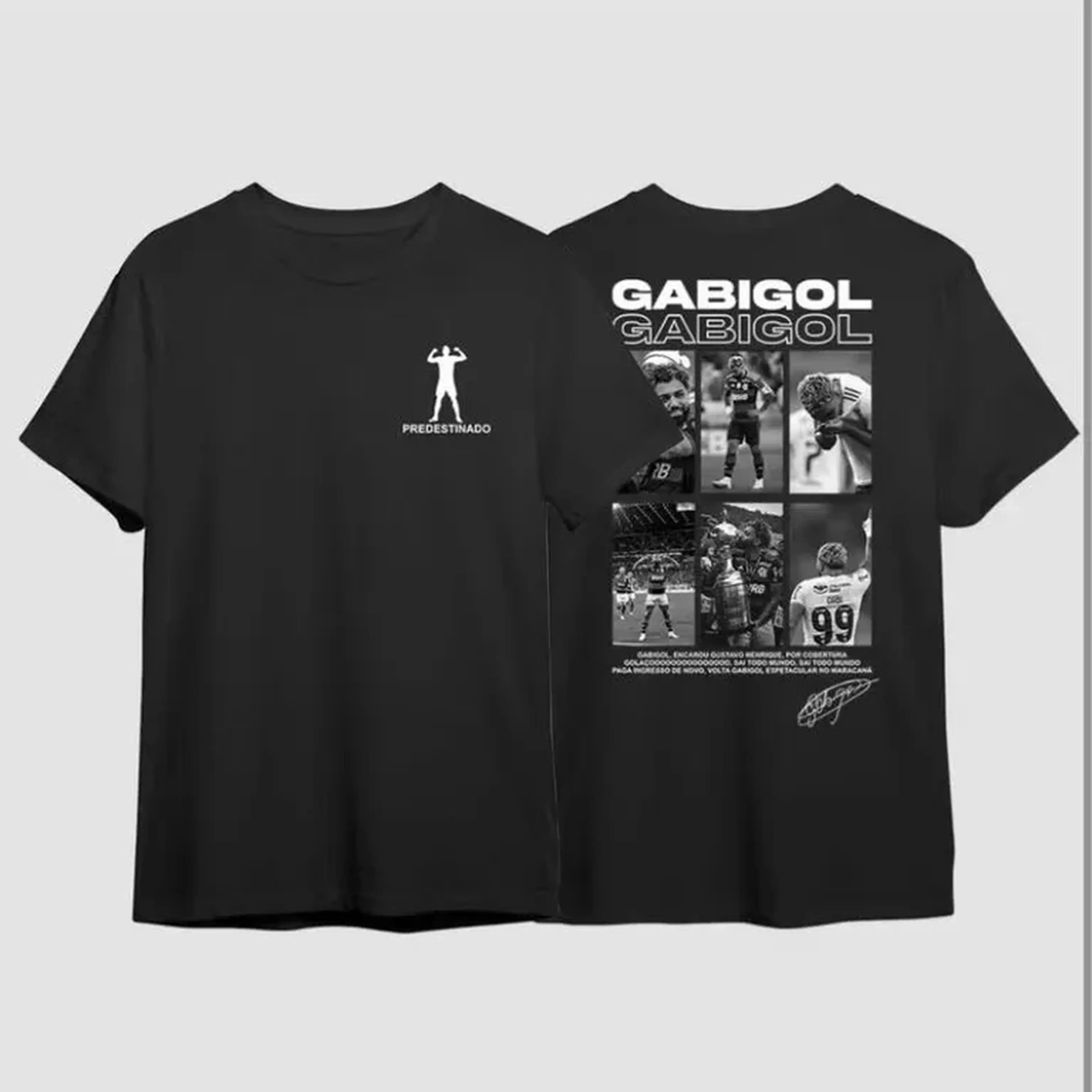 CAMISA OVERSIZED ESTAMPADA - GABIGOL imagem