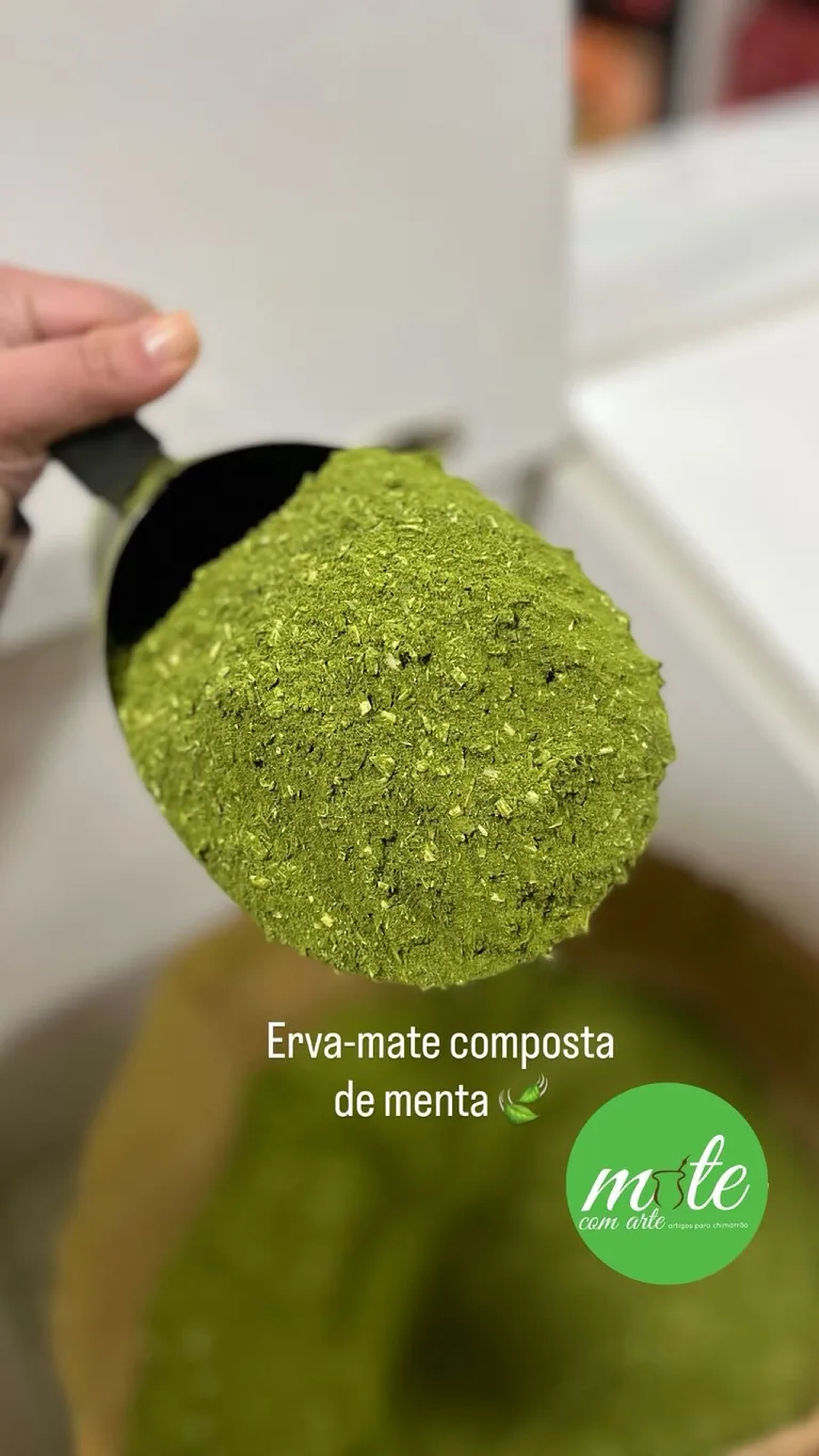 Erva-mate composta de MENTA imagem