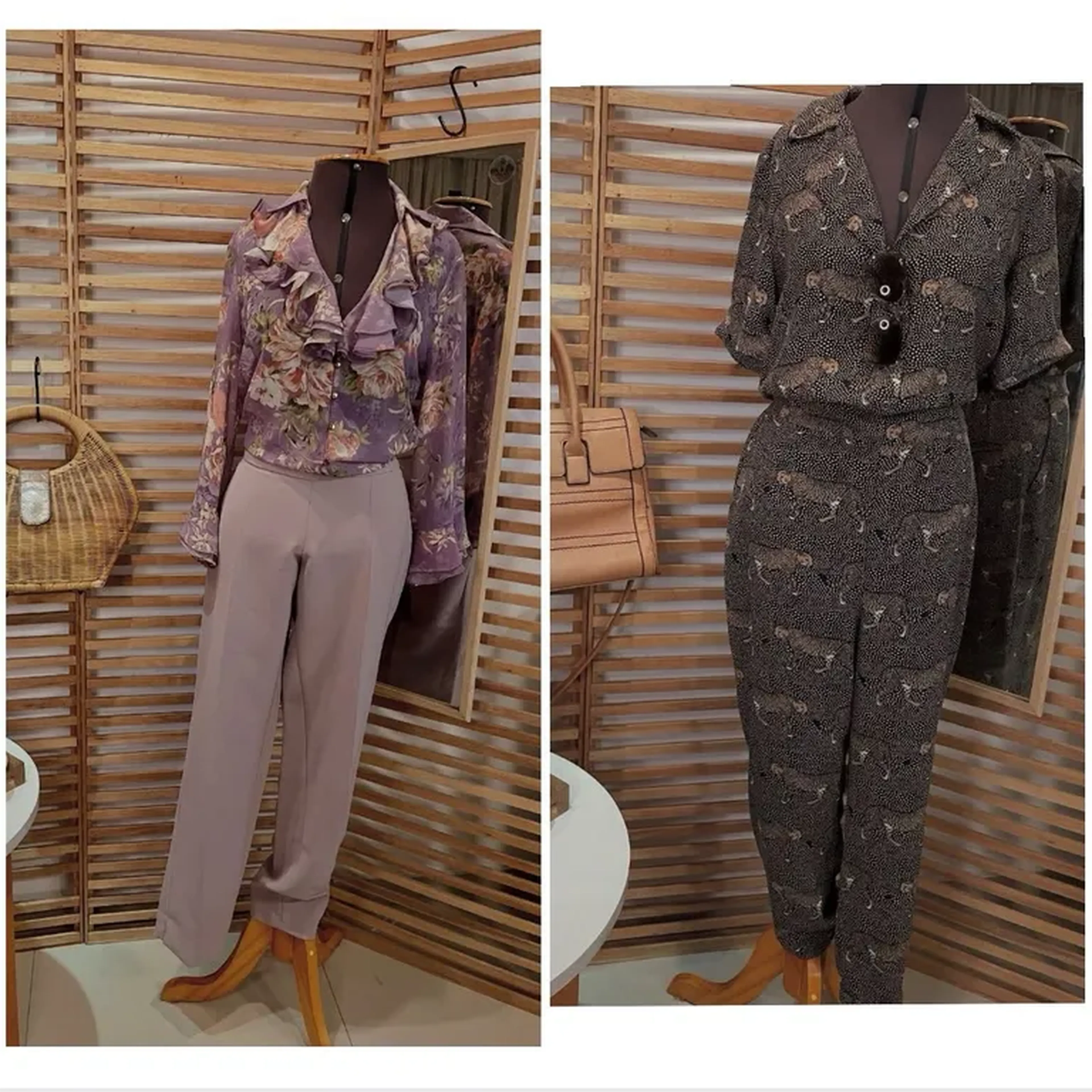 combo blusa, calça e macacão imagem