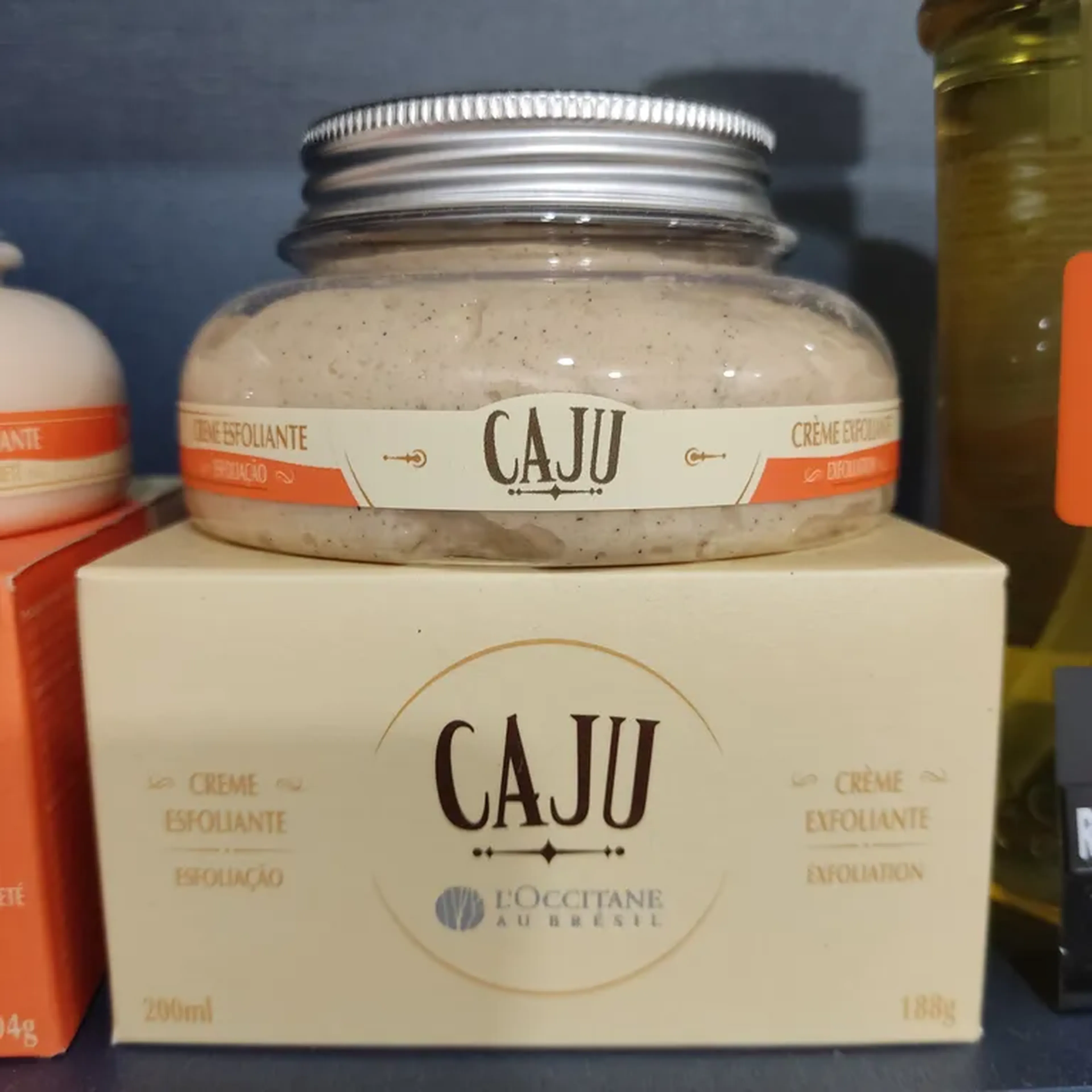 Creme Esfoliante Caju 200ml imagem