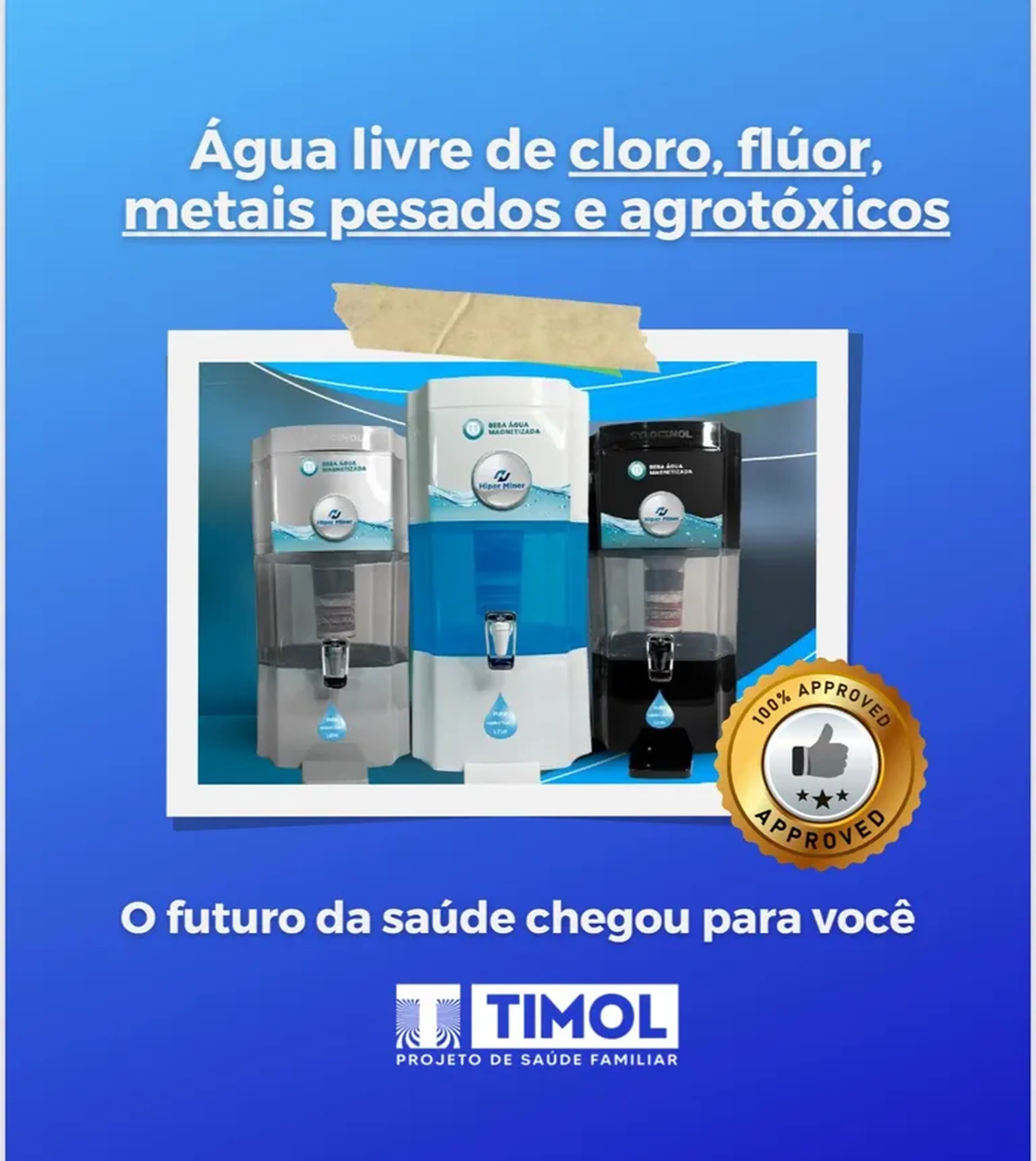 Purificador Hiper Miner Timol imagem