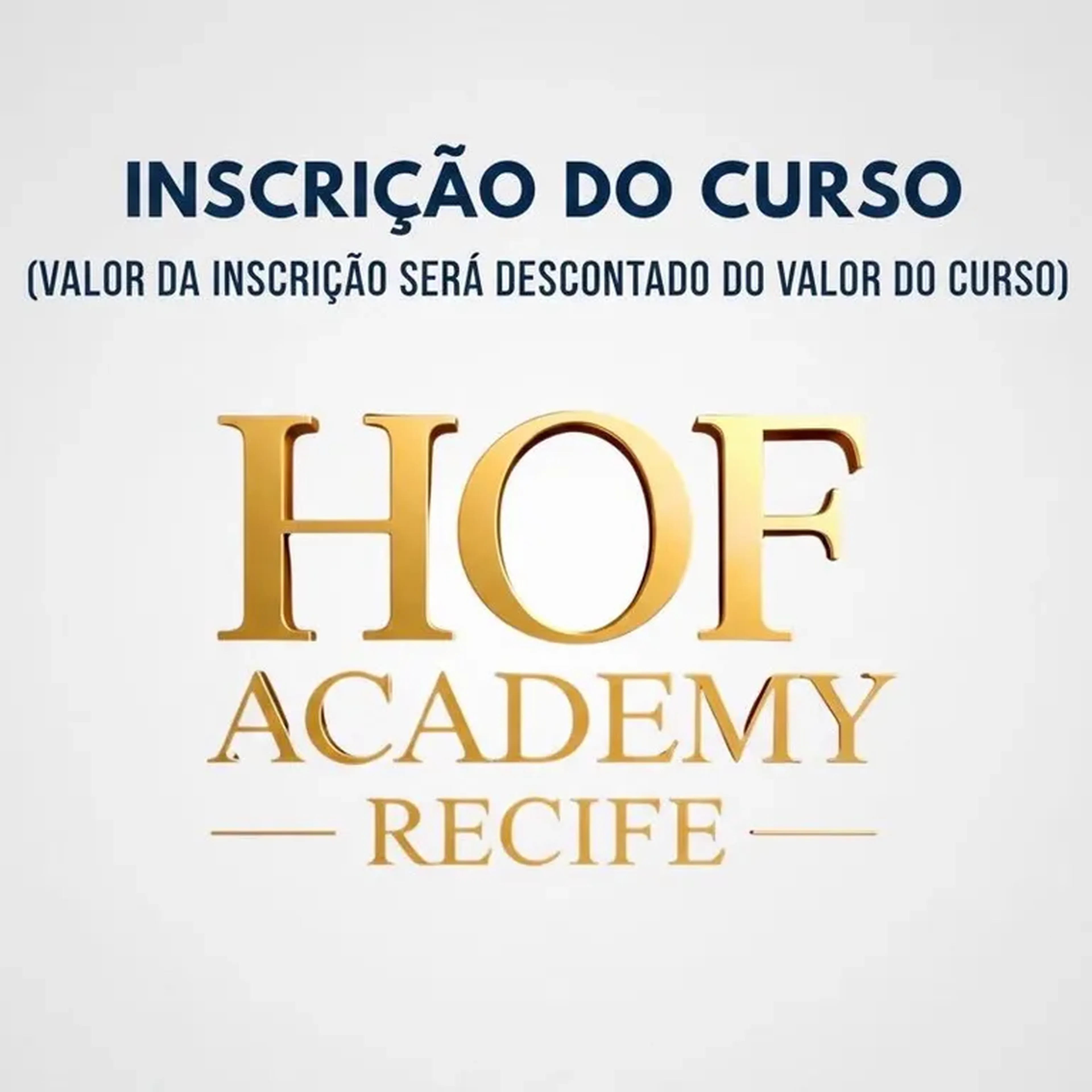 INSCRIÇÃO DO CURSO PRESENCIAL imagem