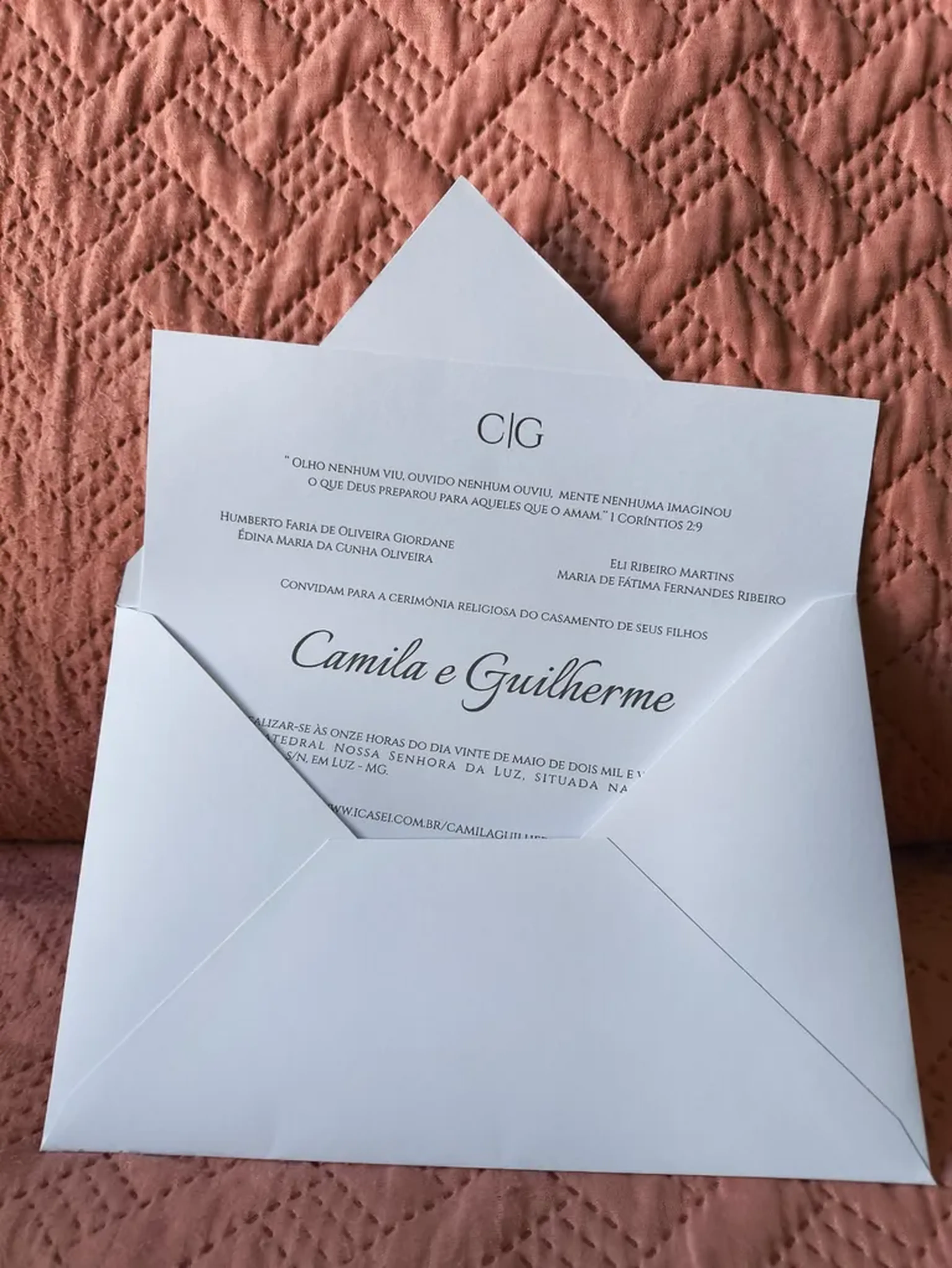 30 Convites Mod. Kátia Branca - Completo Oferta imagem