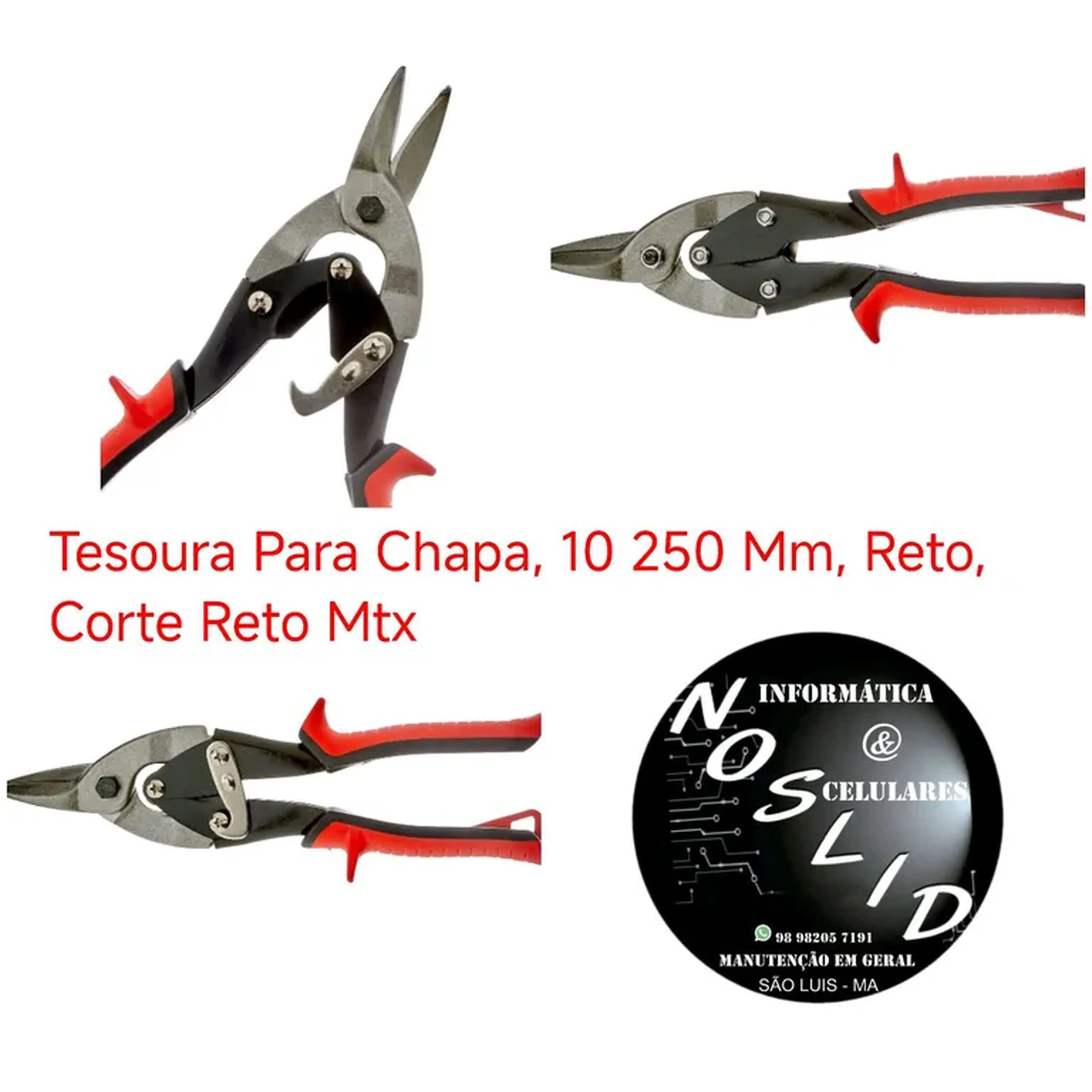 Tesoura Para Chapa imagem