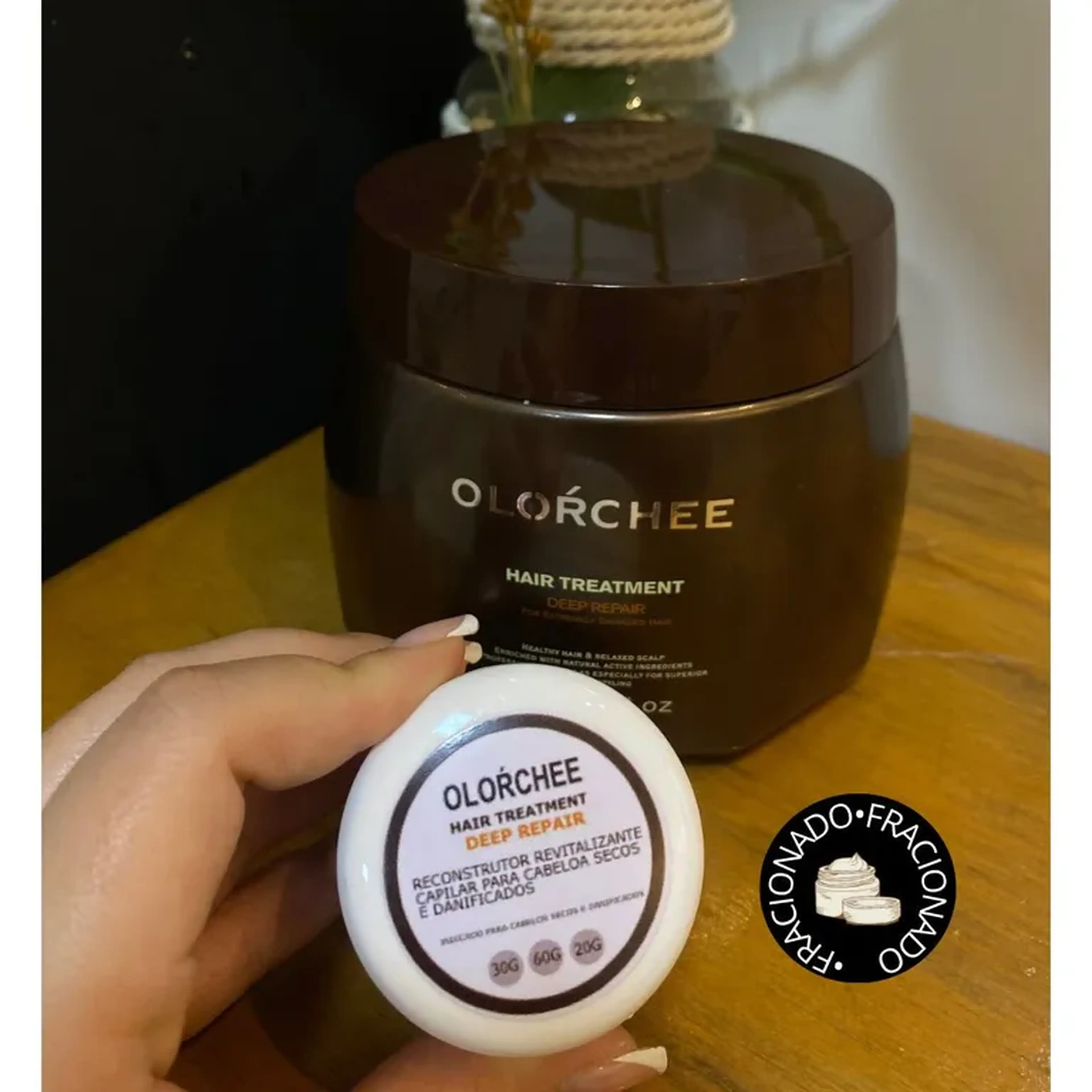 OLORCHEE DEEP REPAIR HAIR TREATMENT 30g FRACIONADO imagem