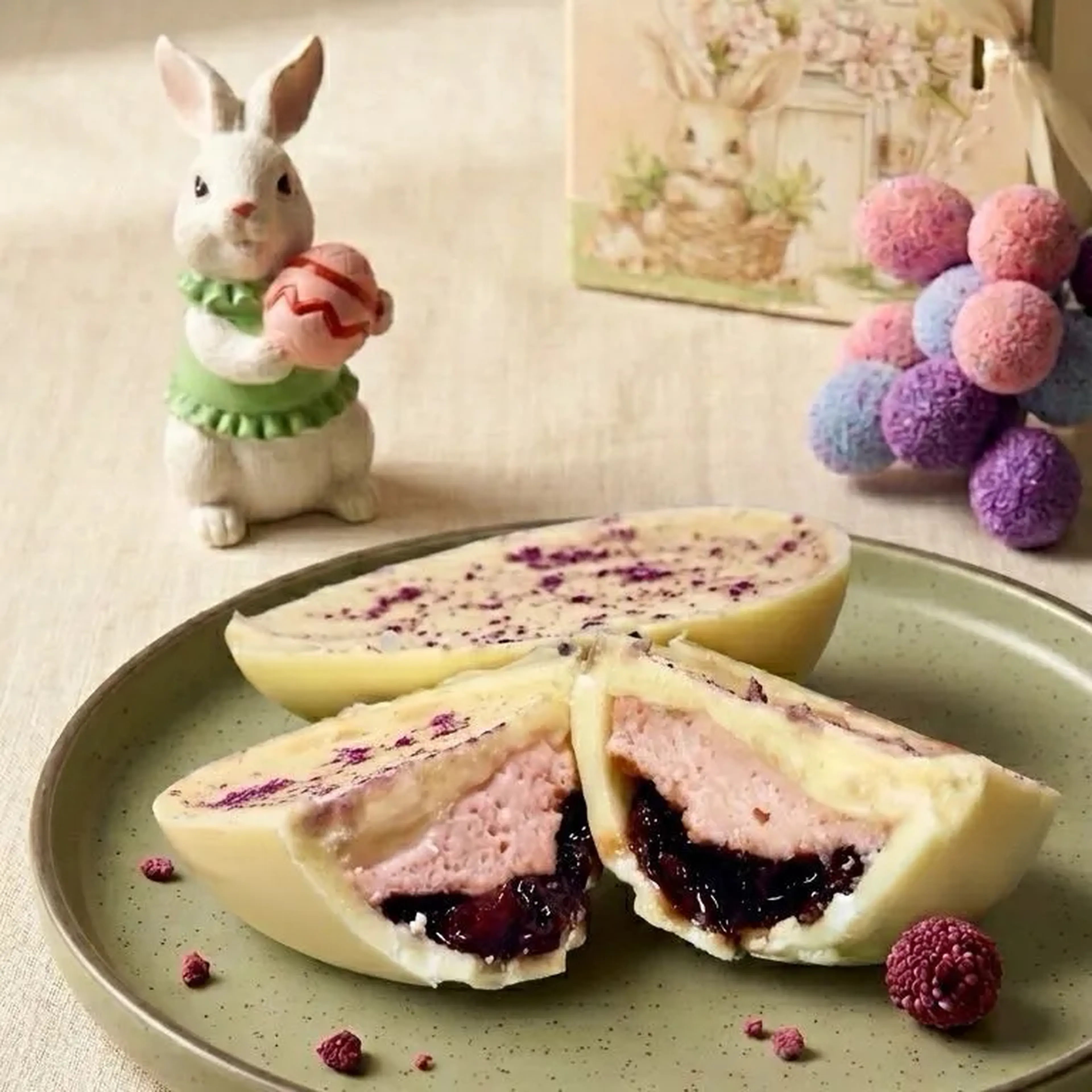 Ovo de Frutas Vermelhas Zero Açúcar Lactose imagem