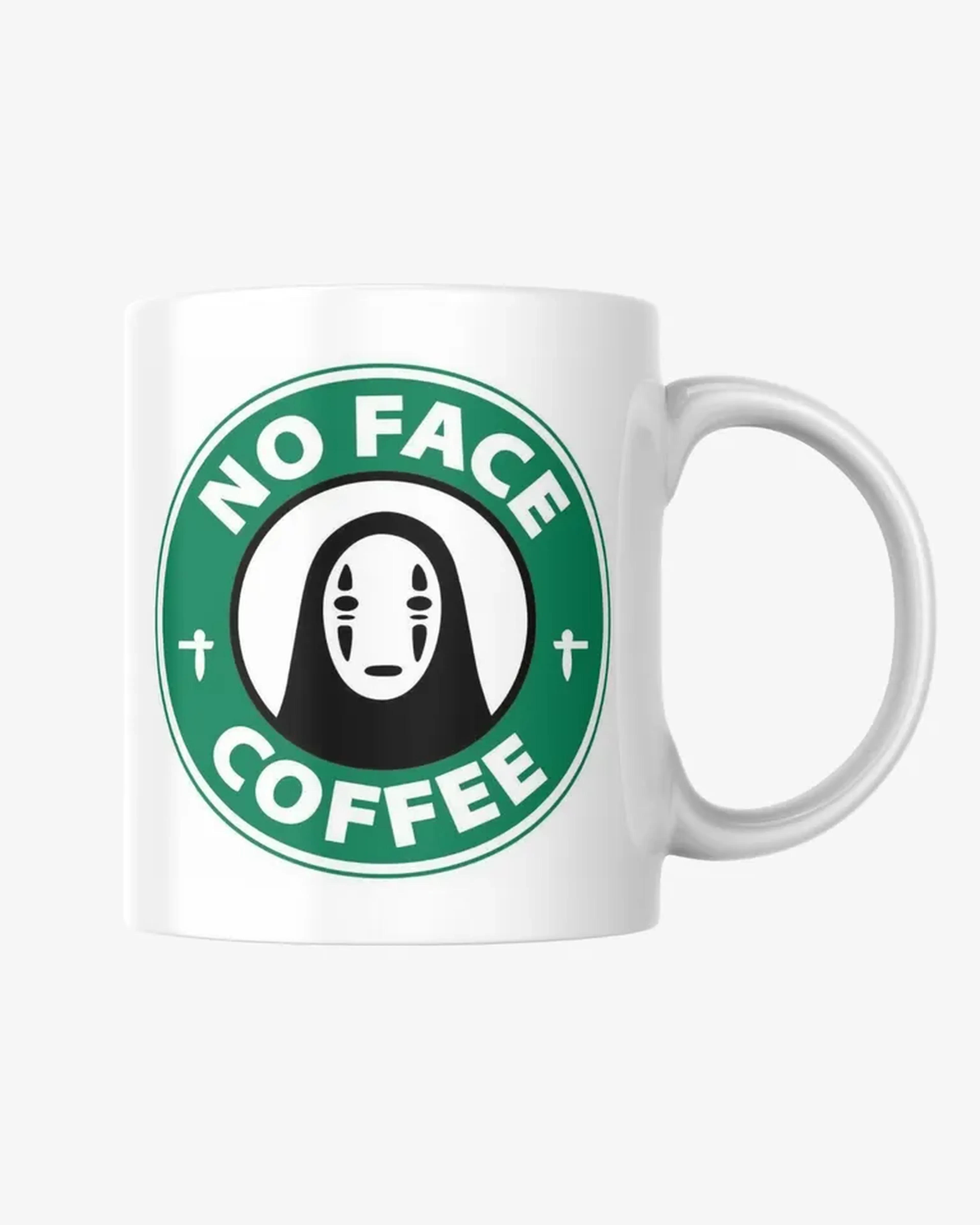 Caneca No-Face – Café e Silêncio em Forma de Magia imagem