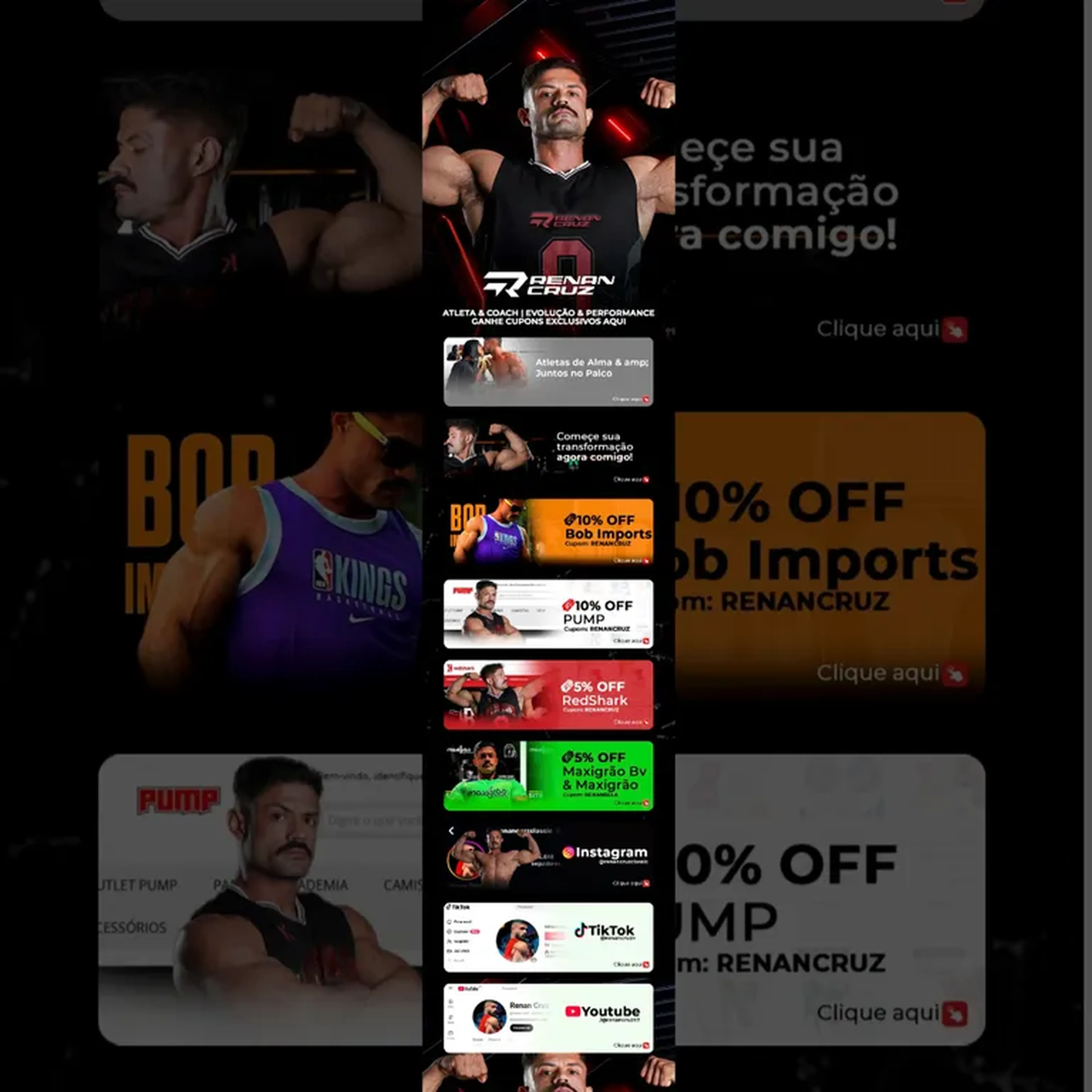 LinK Bio Personalizado Sem Carrossel imagem