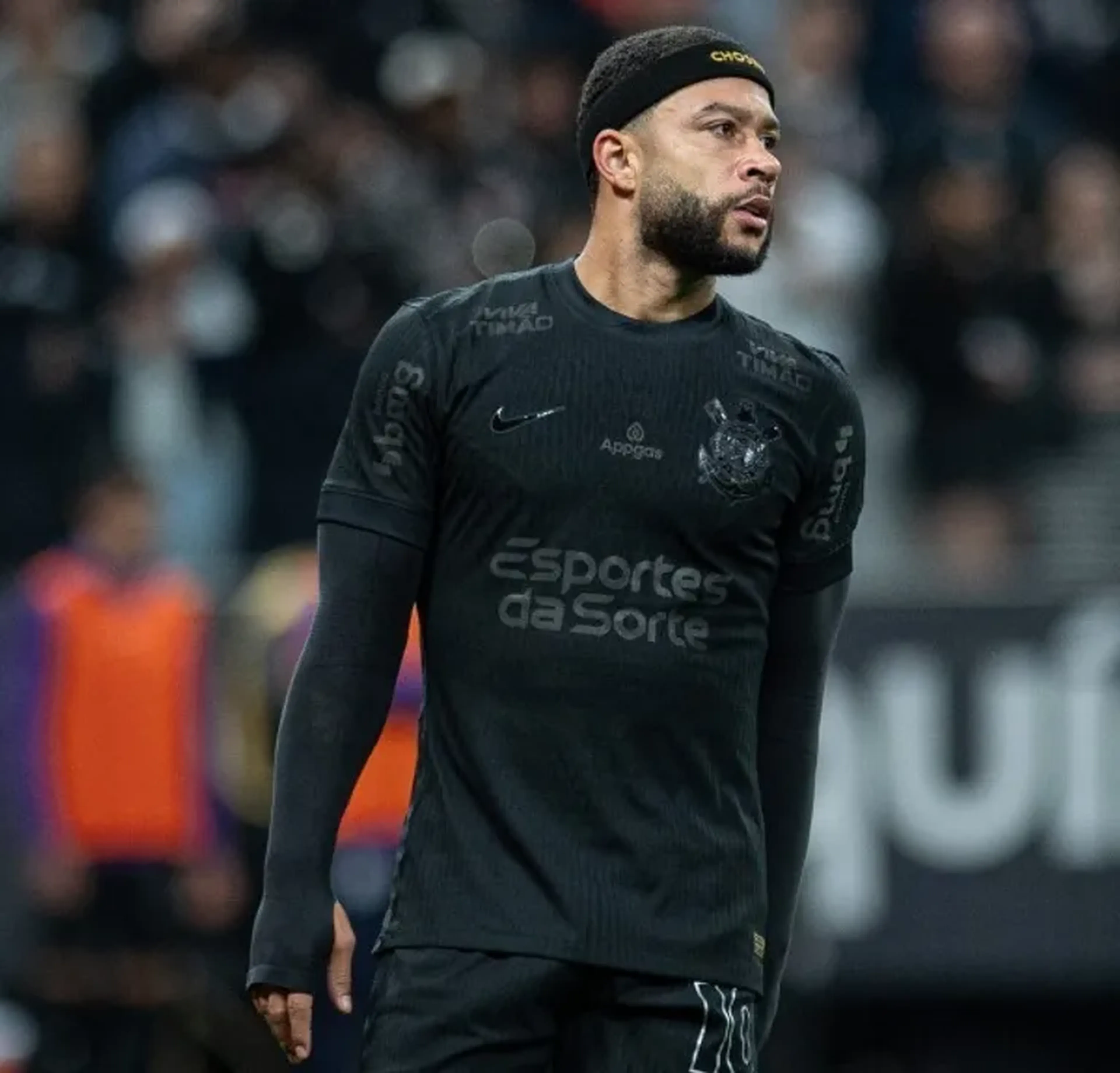 CAMISA ALL BLACK CORINTHIANS - VERSÃO TORCEDOR 2024 imagem