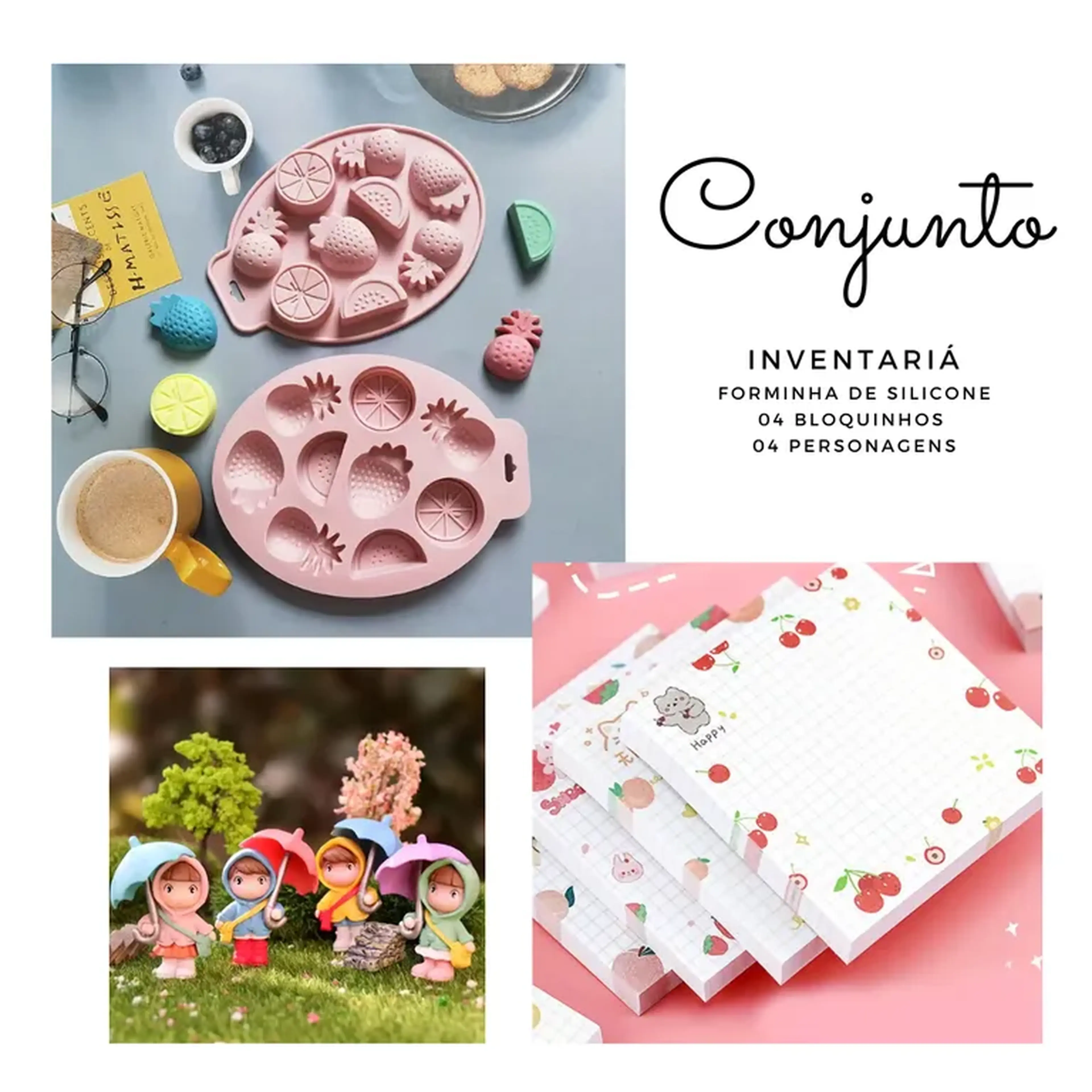 Conjunto Inventariá - 09 Itens - Cod.: HIA0968 imagem