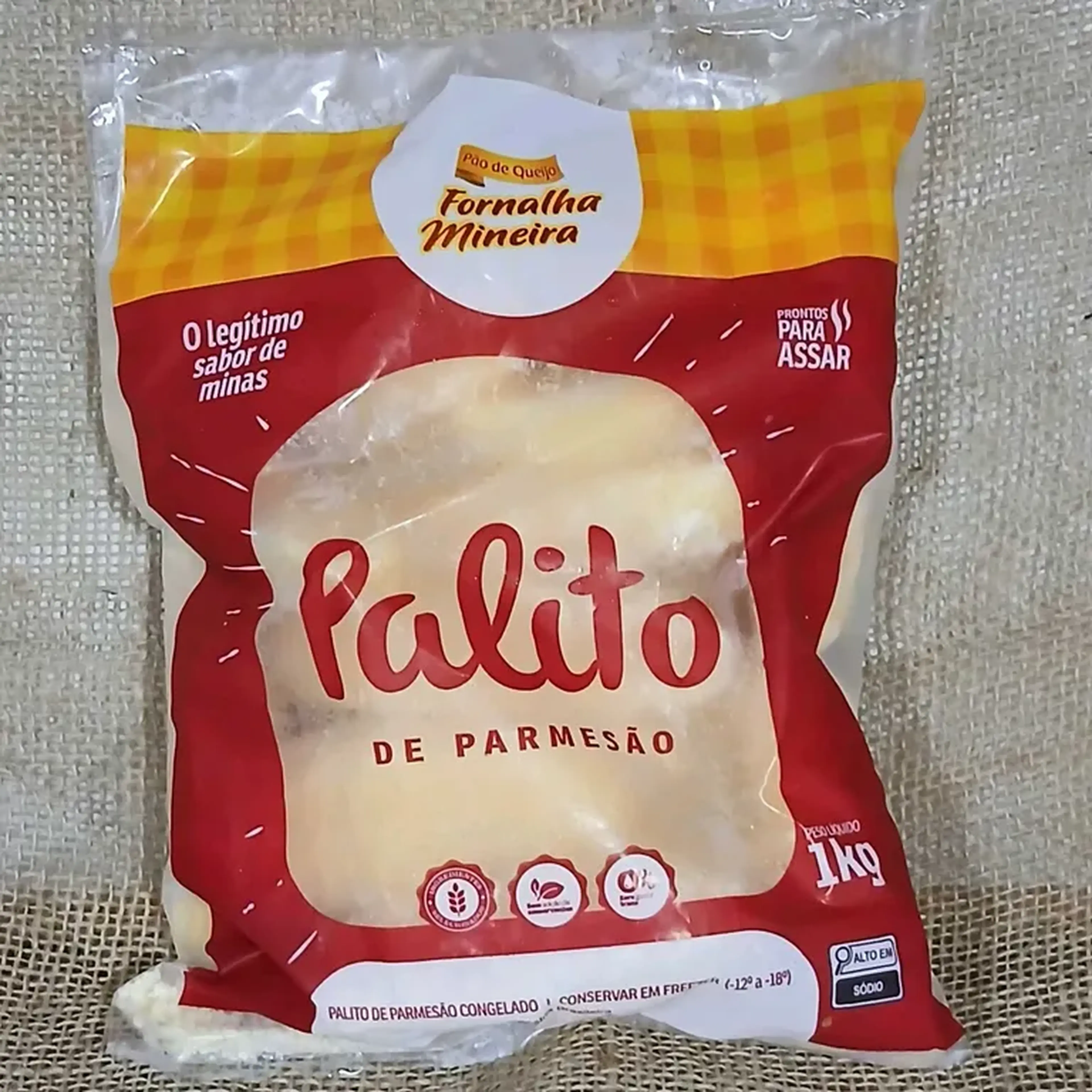 PALITO PARMESÃO FORNALHA MINEIRA 1KG imagem
