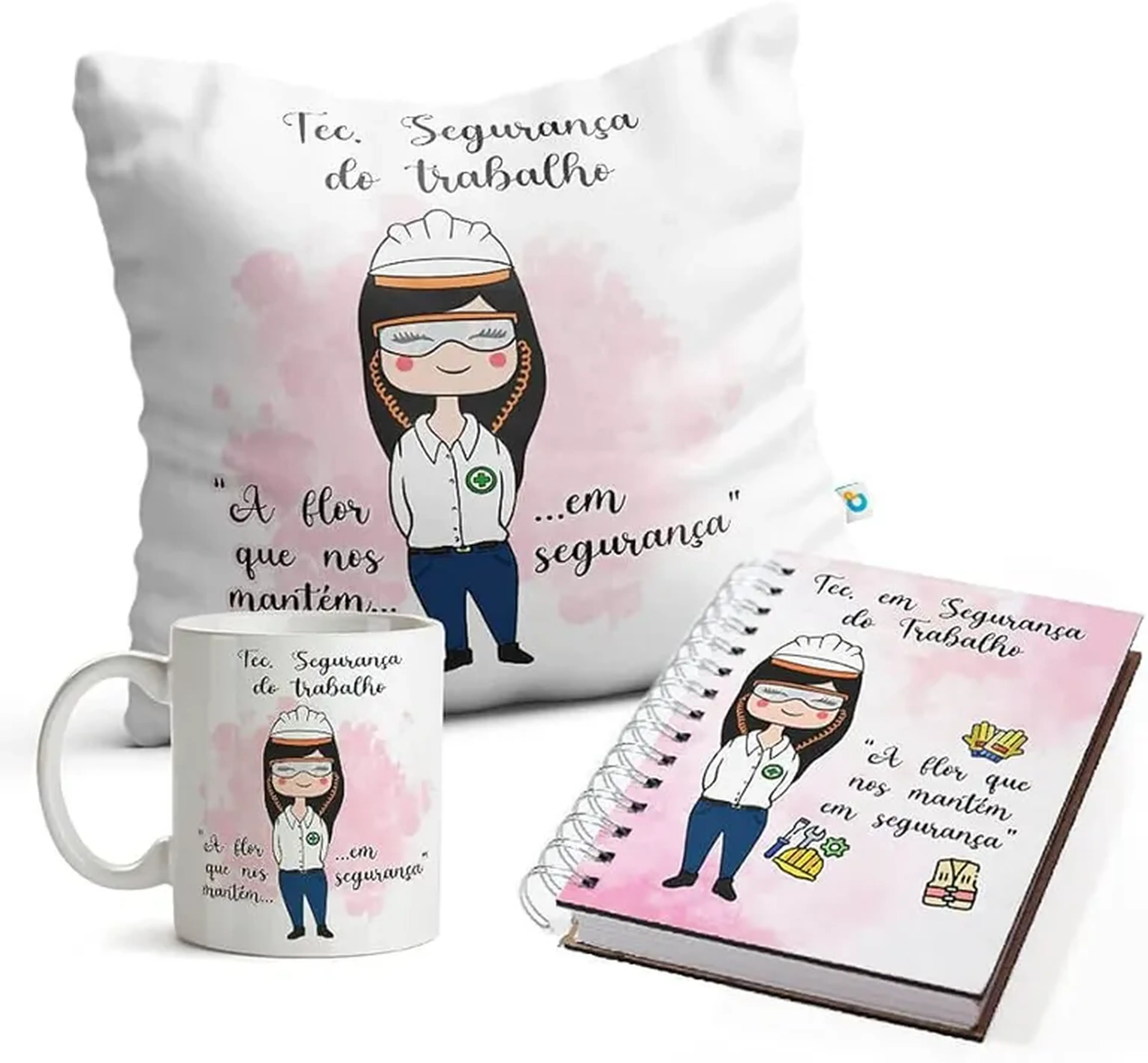 Caneca + Almofada + Agenda imagem