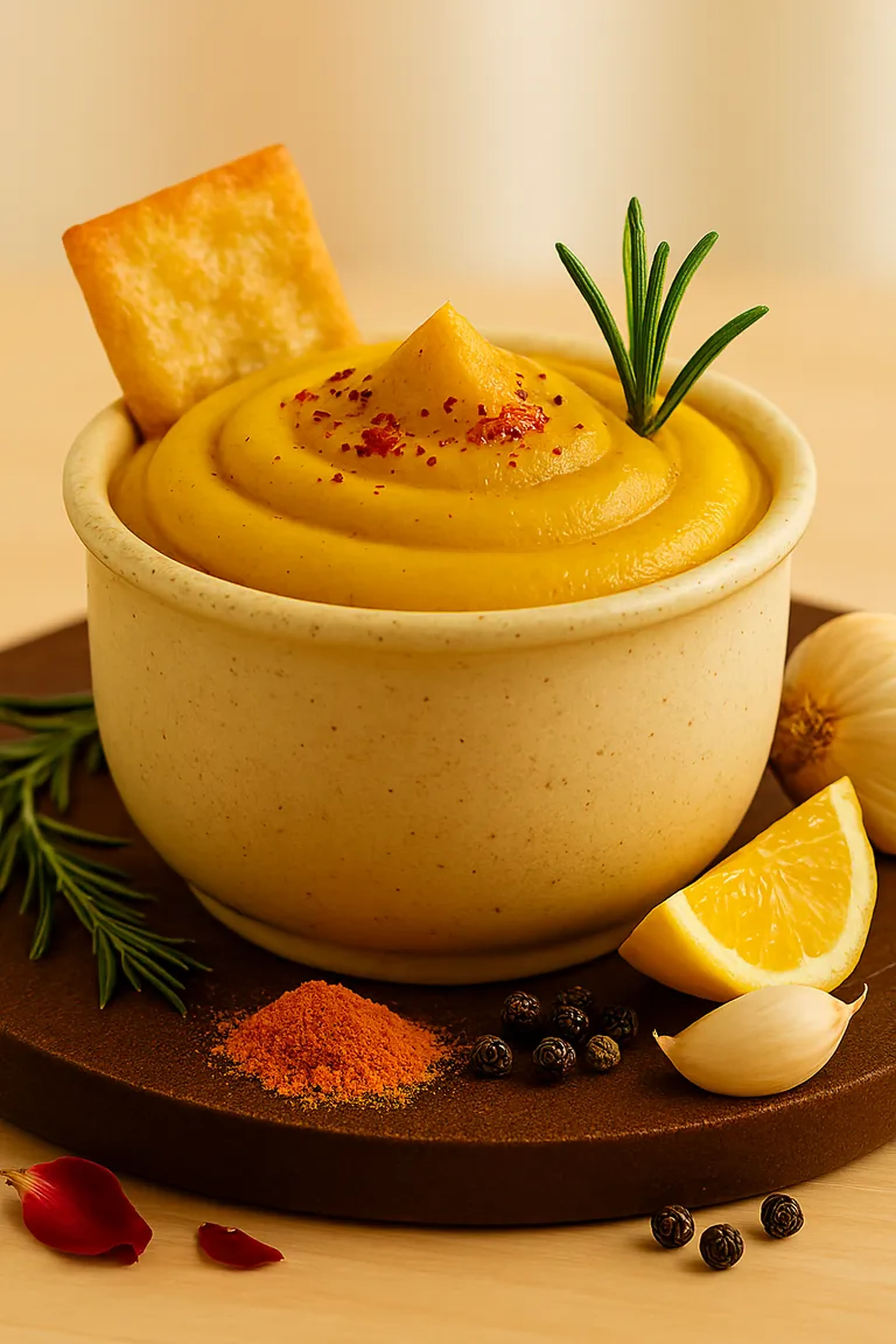 Manteiga Ghee Alecrim e Alho Assado imagem