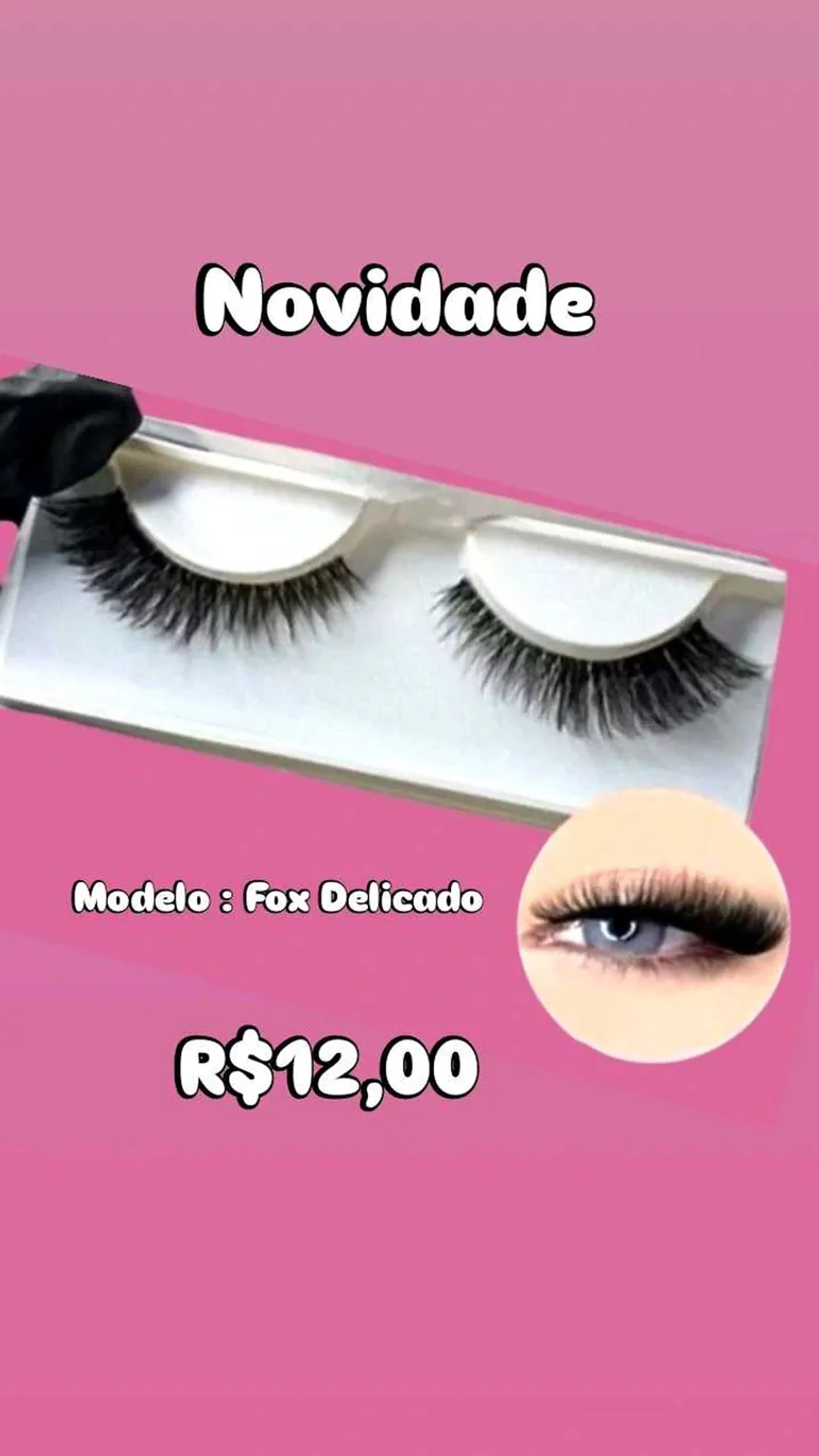 cílios Fox Delicado imagem