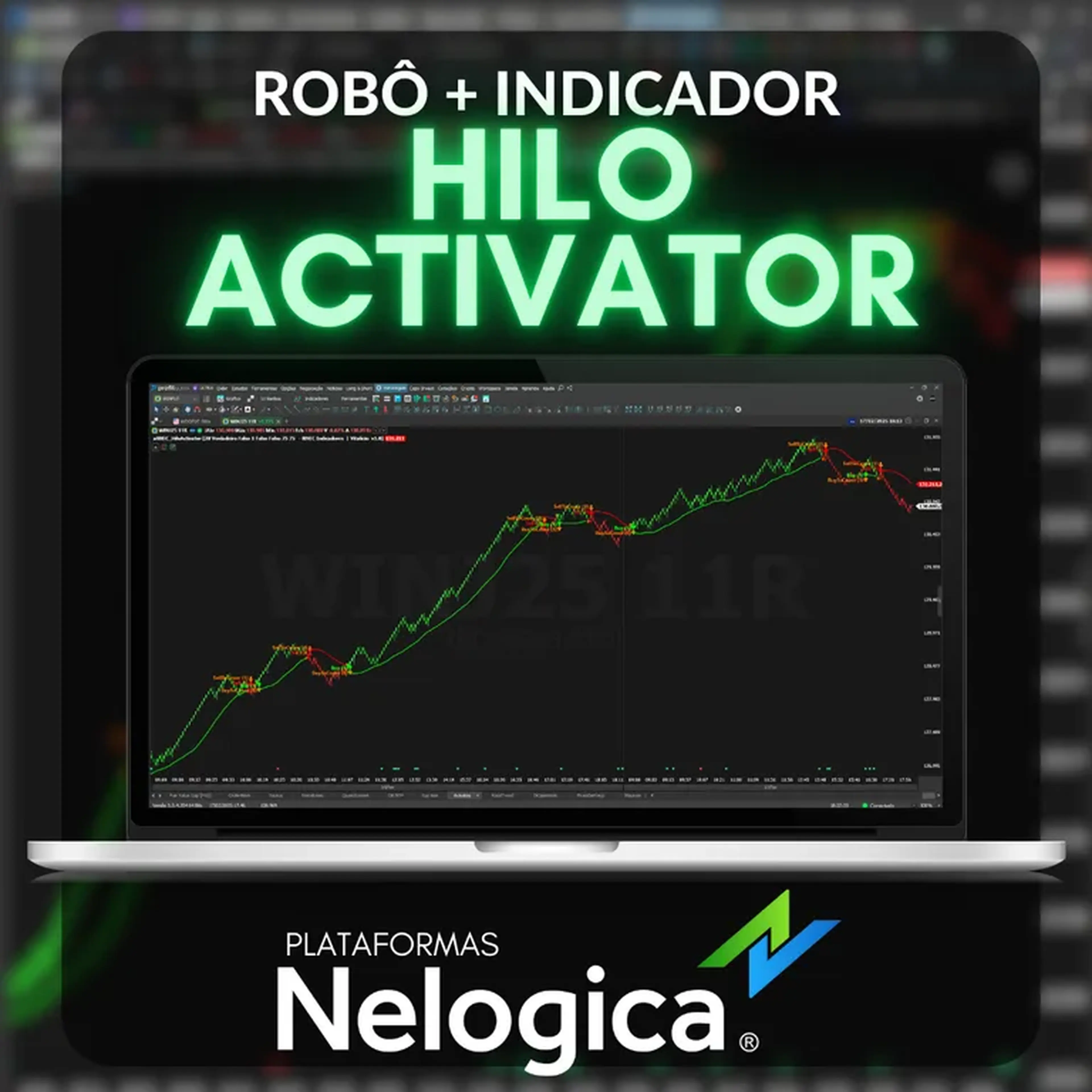 Robô + Indicador - Hilo Activator imagem