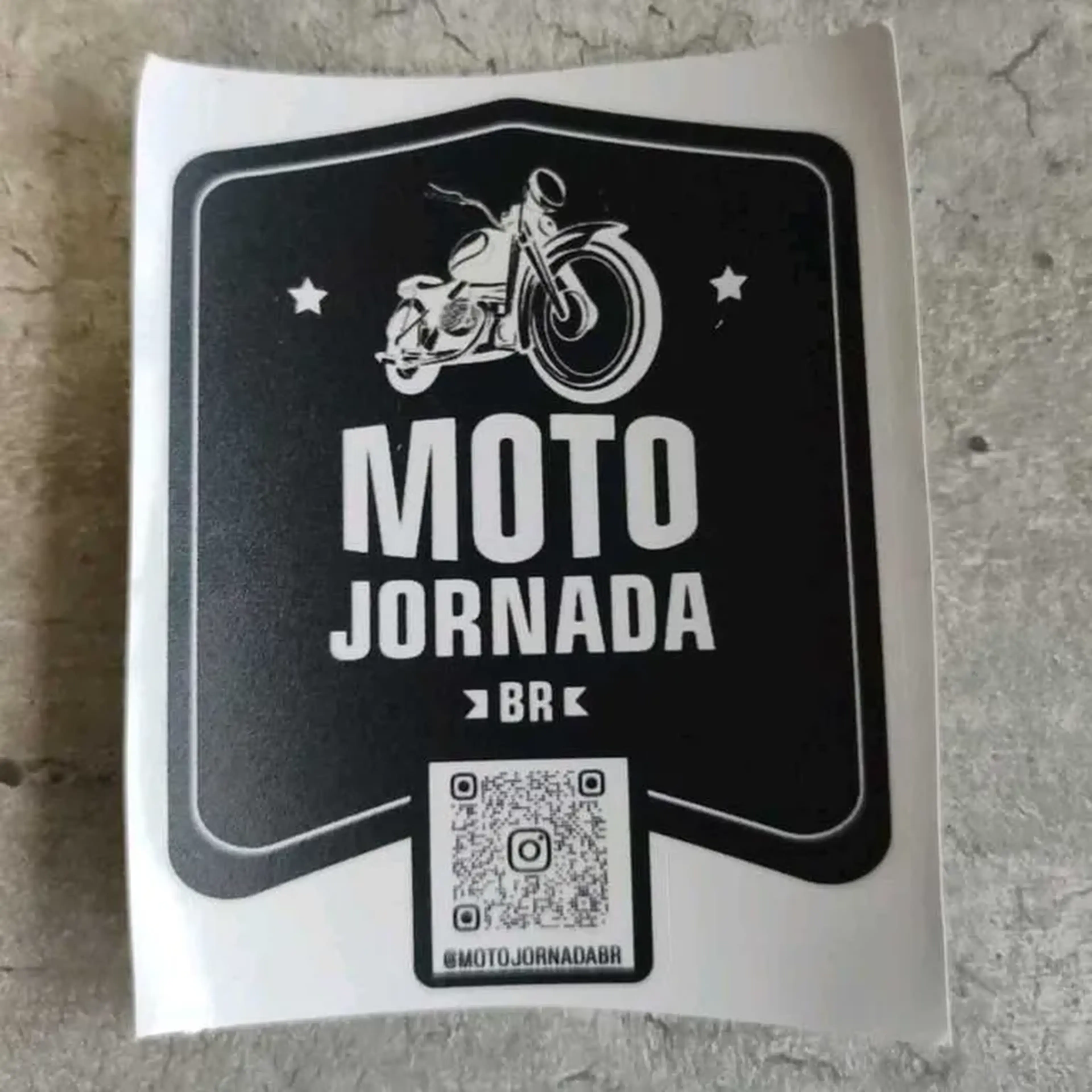 adesivo Moto Jornada BR imagem