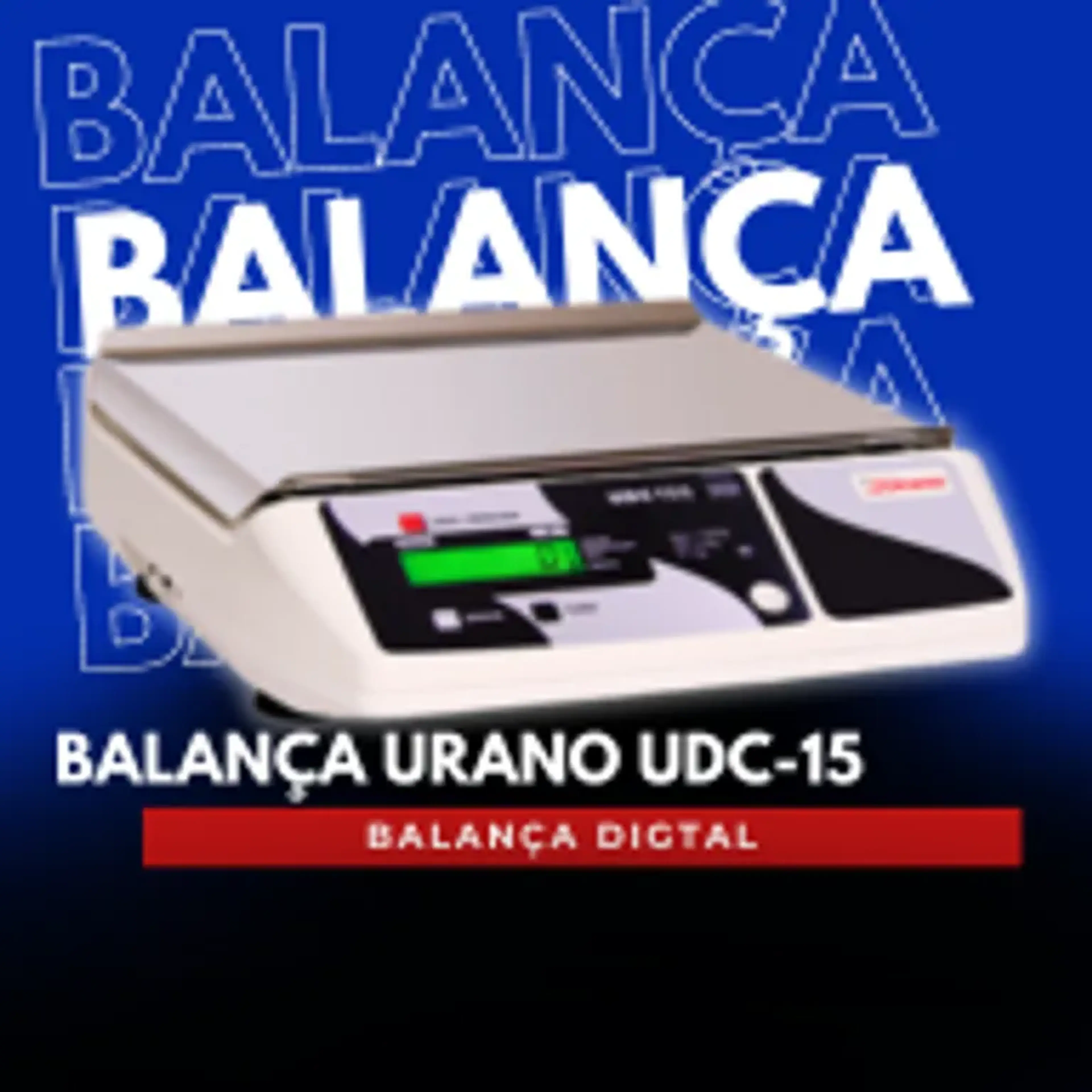BALANÇA DIGITAL PESADORA UDC 15 POP imagem