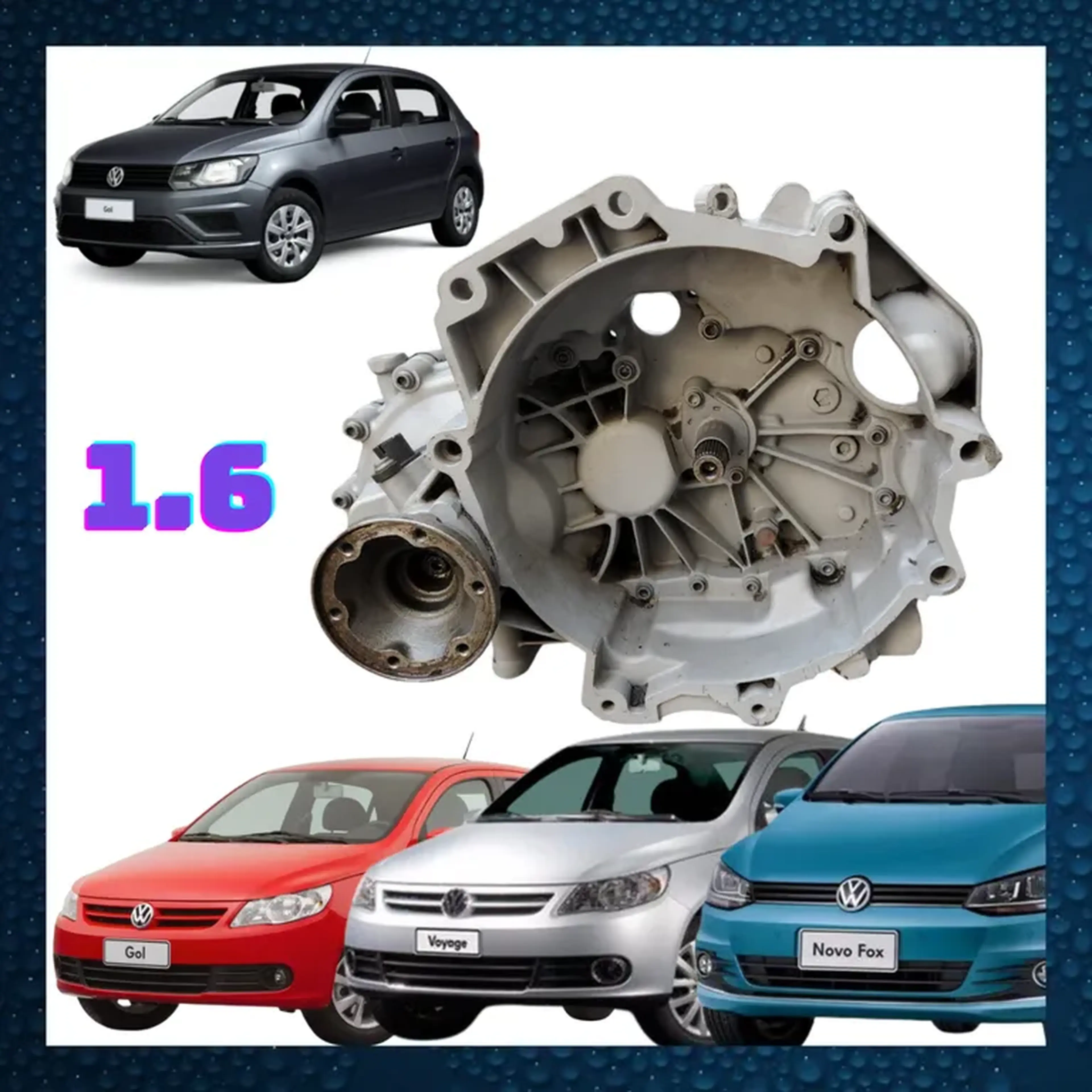 Cambio Vw 1.6 Gol Voyage Fox G5 G6 2008 A 2012 imagem