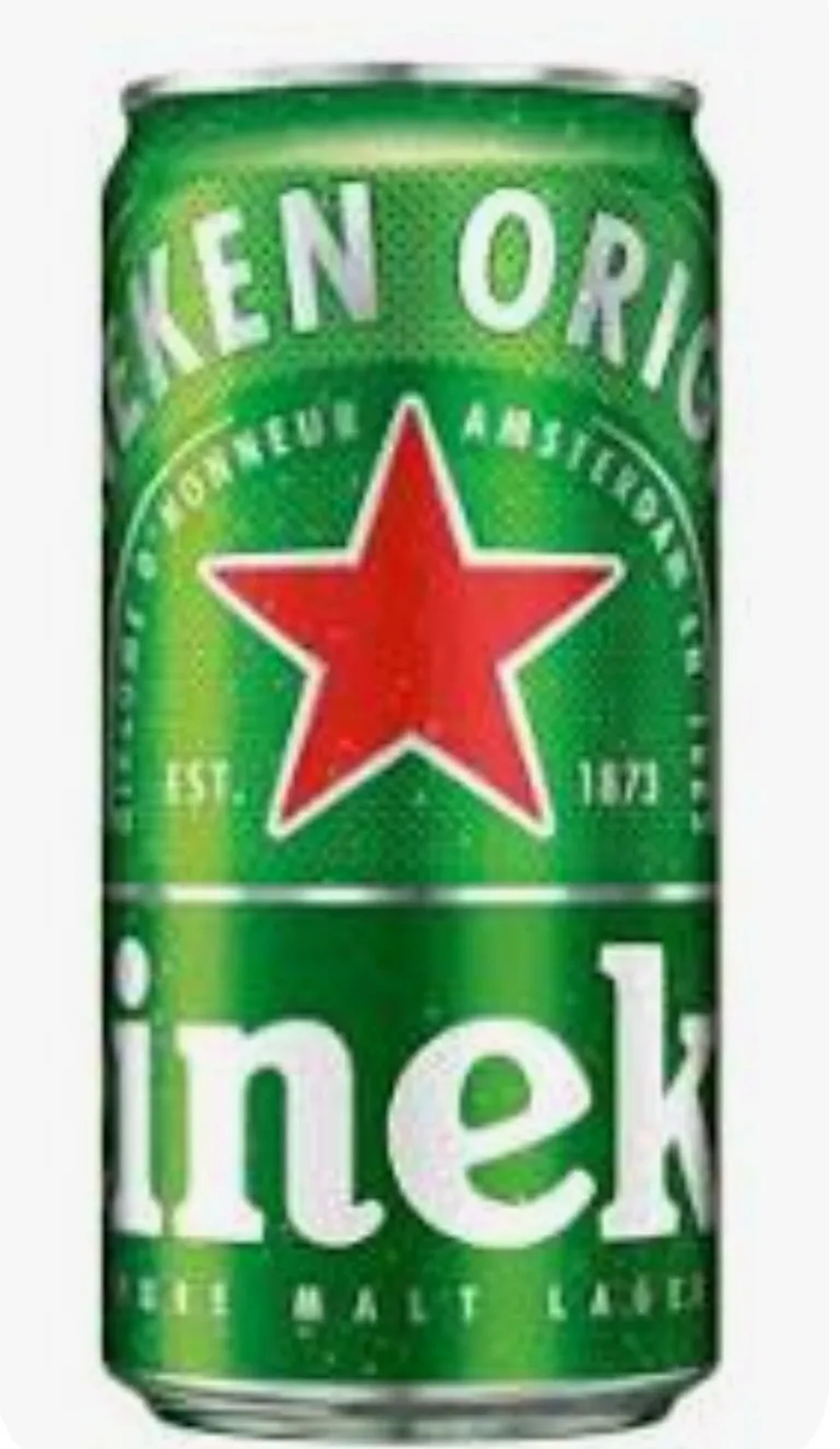 Heineken lata 269ml imagem
