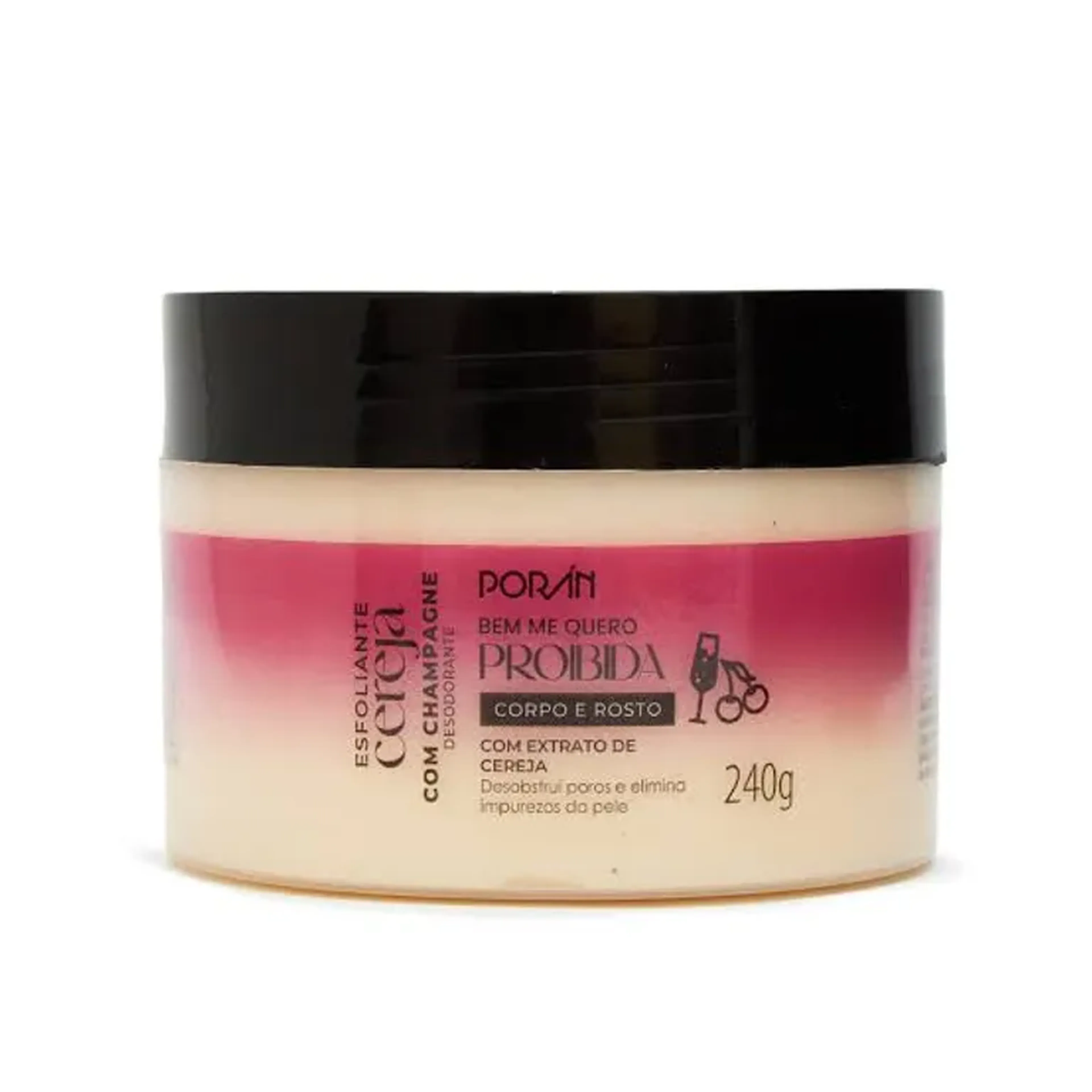 Esfoliante Cereja com Champagne 240g imagem