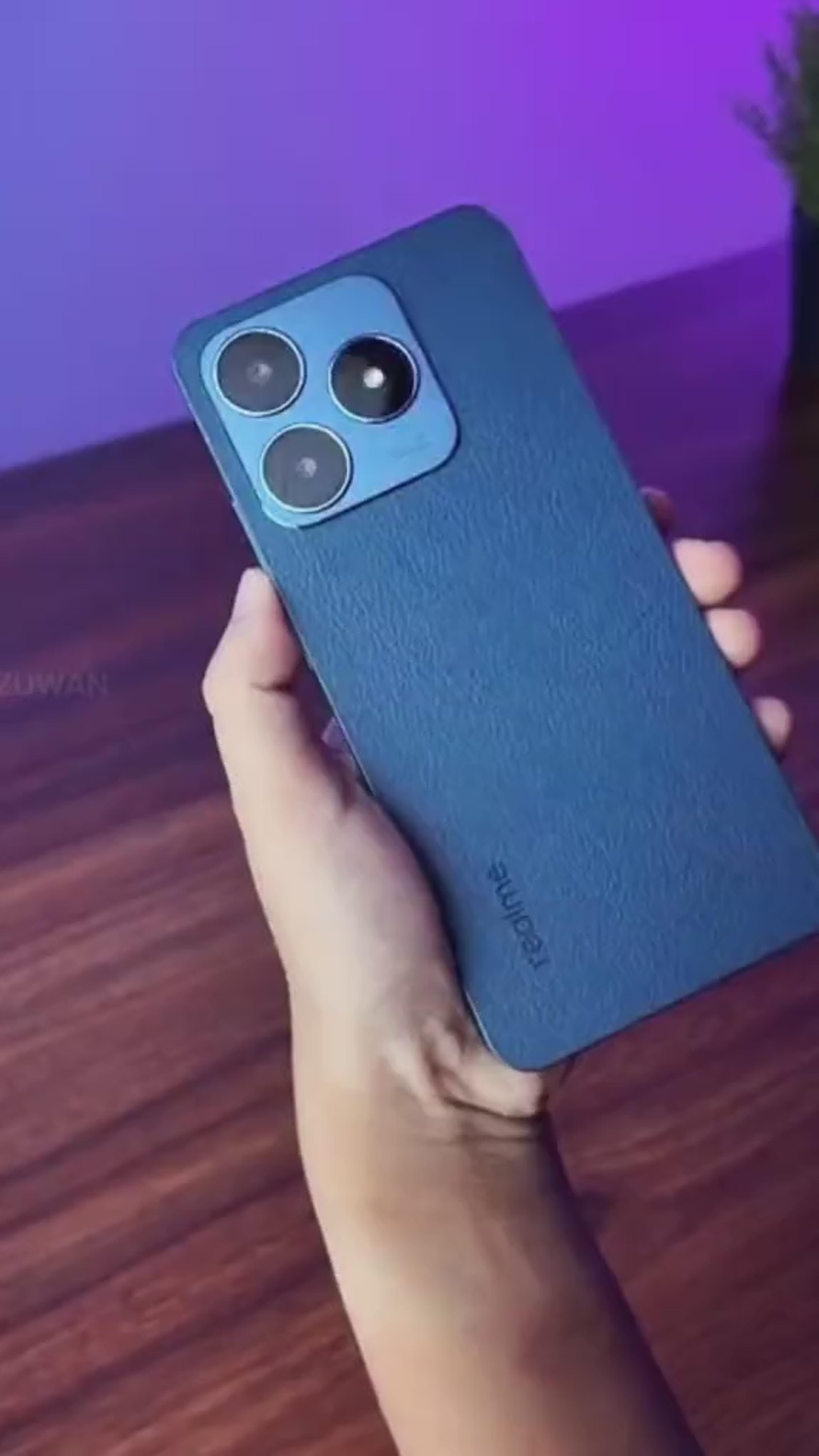 Realme c63 8 256gb CORES Azul imagem