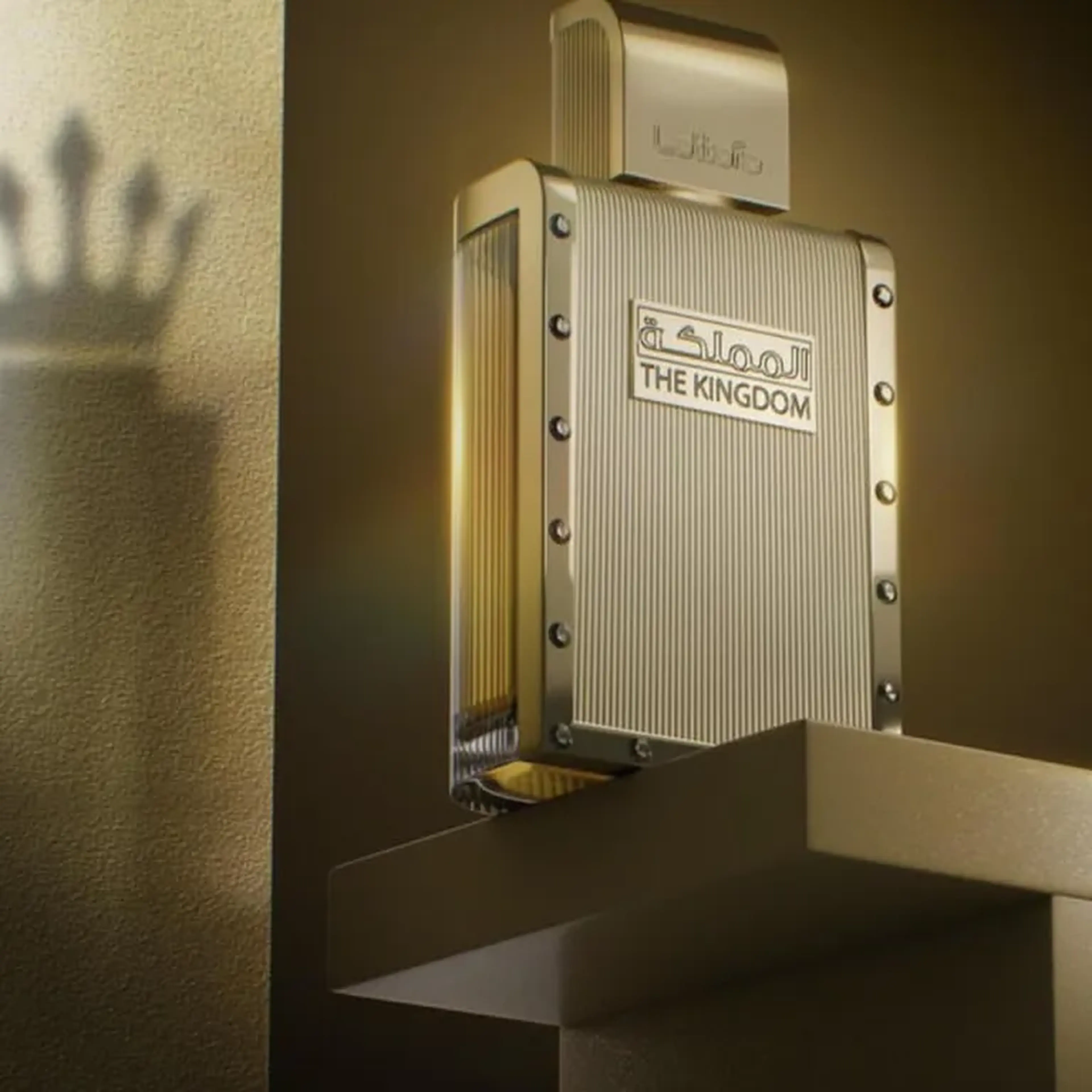 Perfume The Kingdom Lattafa Eau de Parfum Masculino imagem