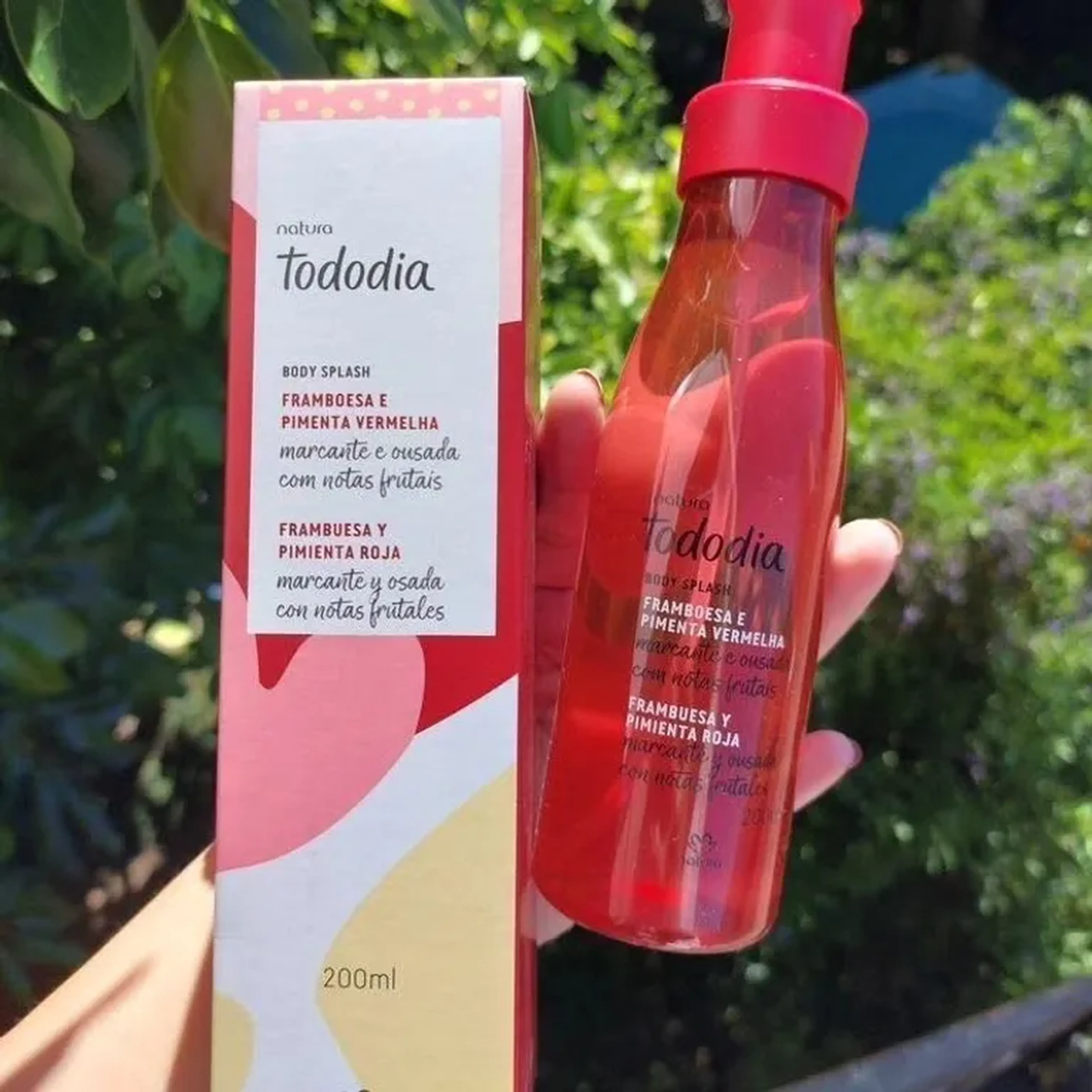 Body Splash Framboesa e Pimenta Vermelha imagem