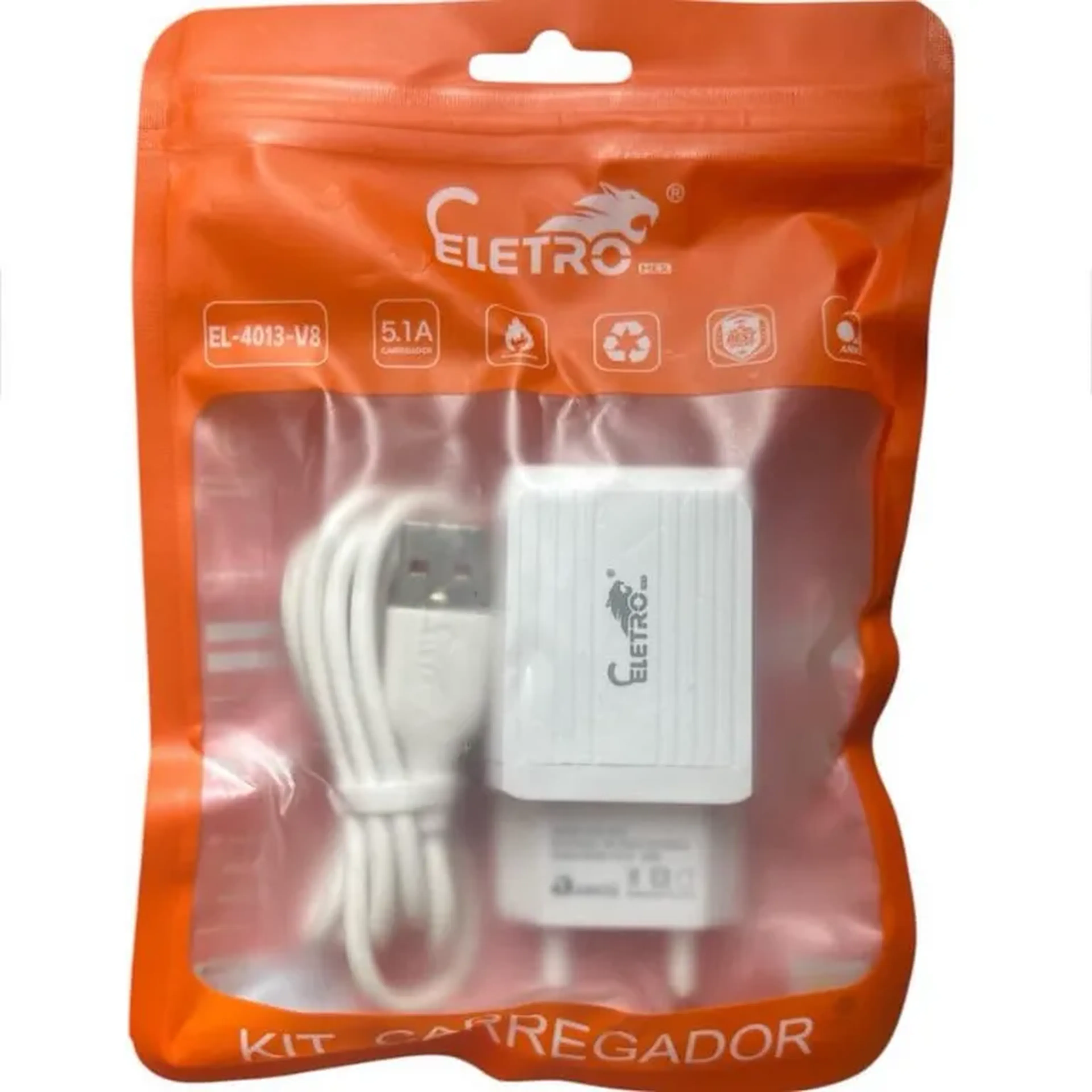 Kit CARREGADOR EL-4014-15 IPHONE imagem