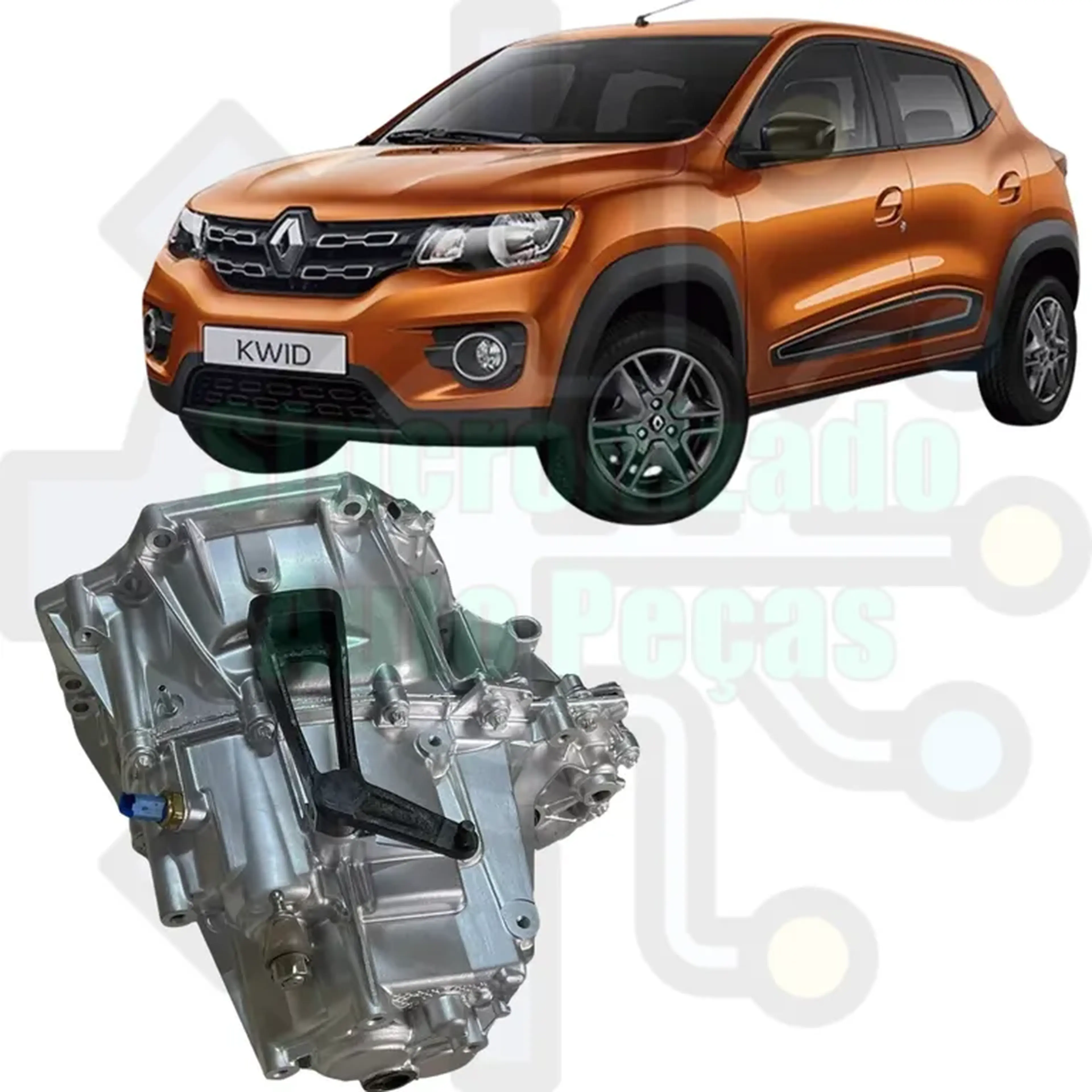 Caixa Câmbio Renault Kwid 1.0 3cc imagem