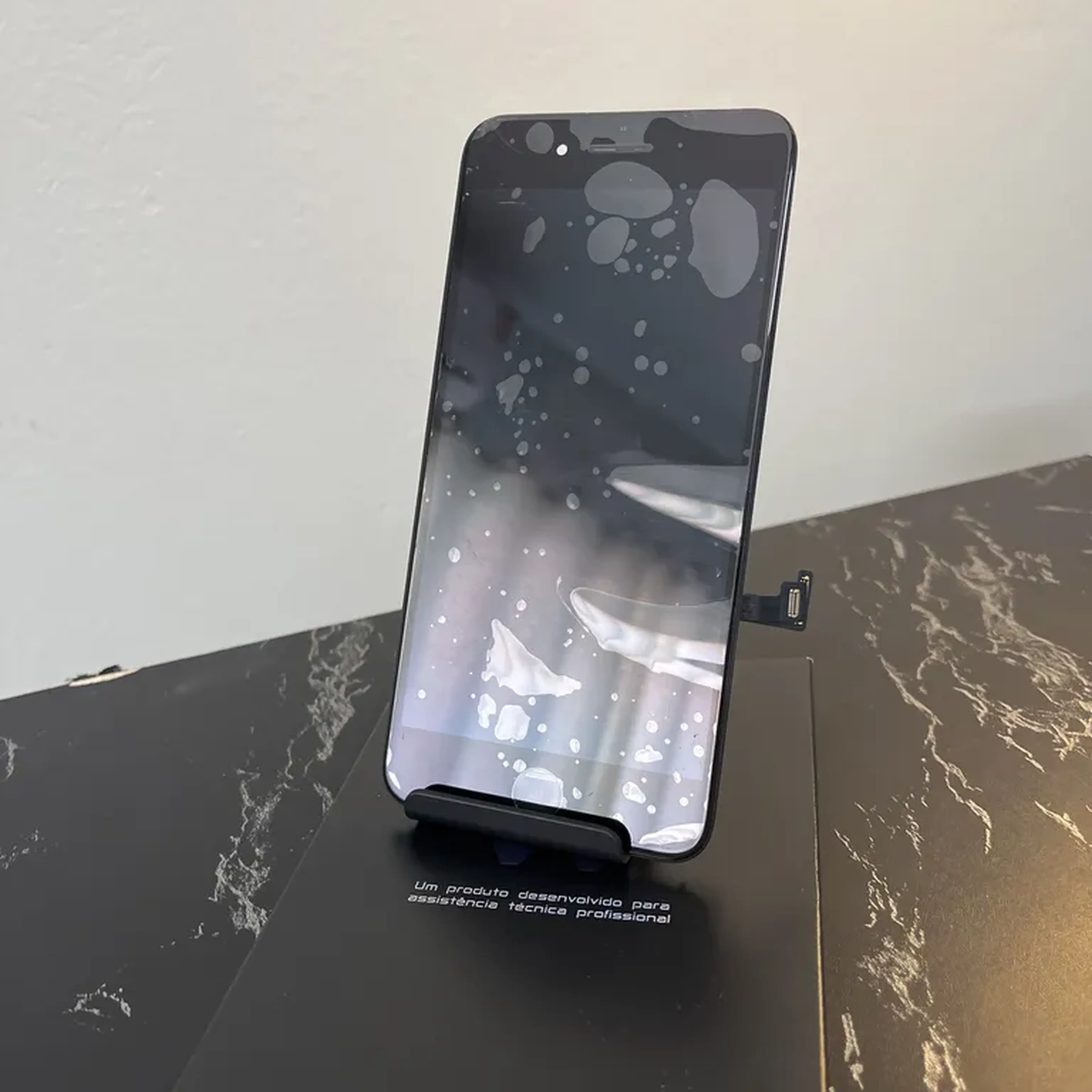 TELA IPHONE 8 PLUS PRETA imagem