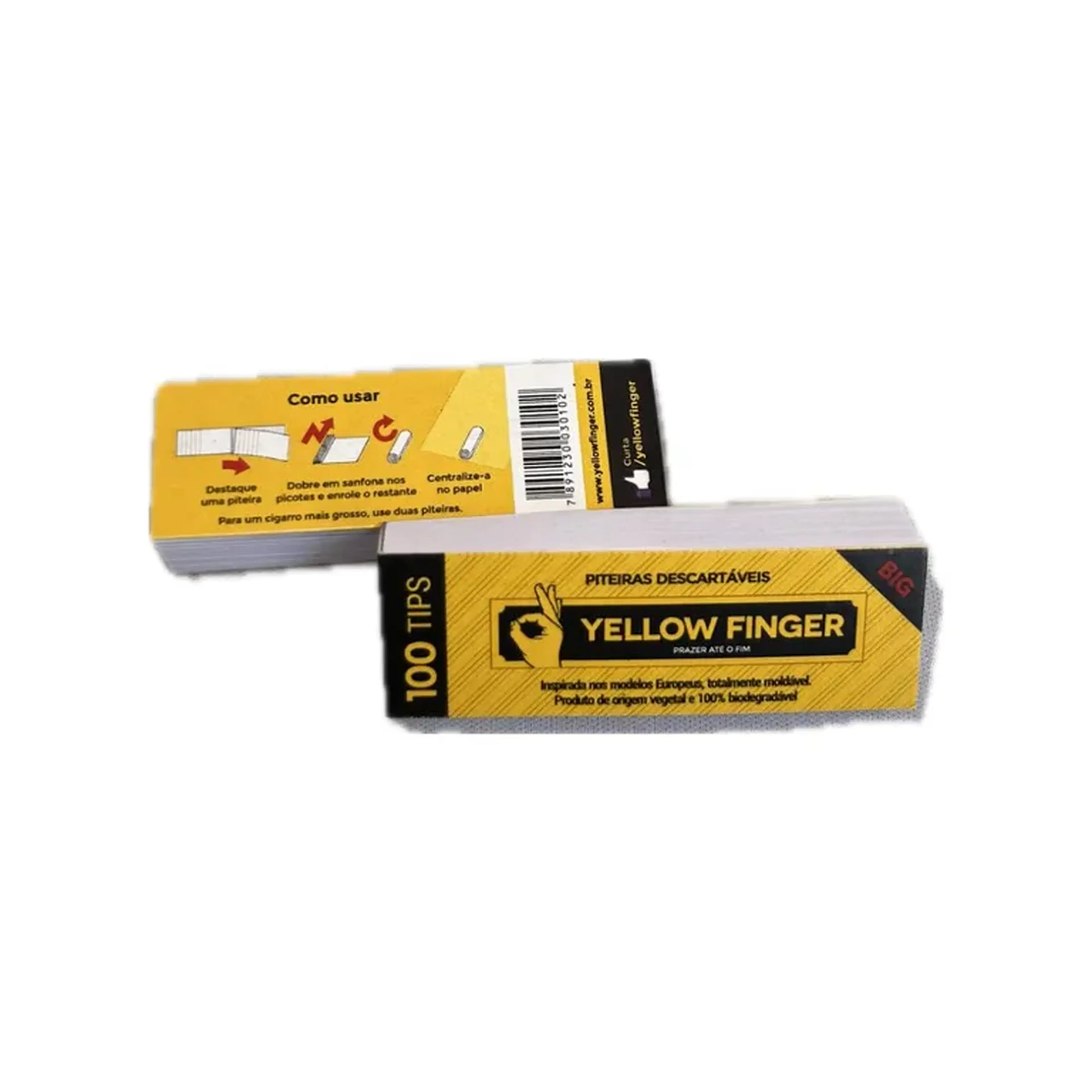 Piteira Yellow Finger Tradicional imagem
