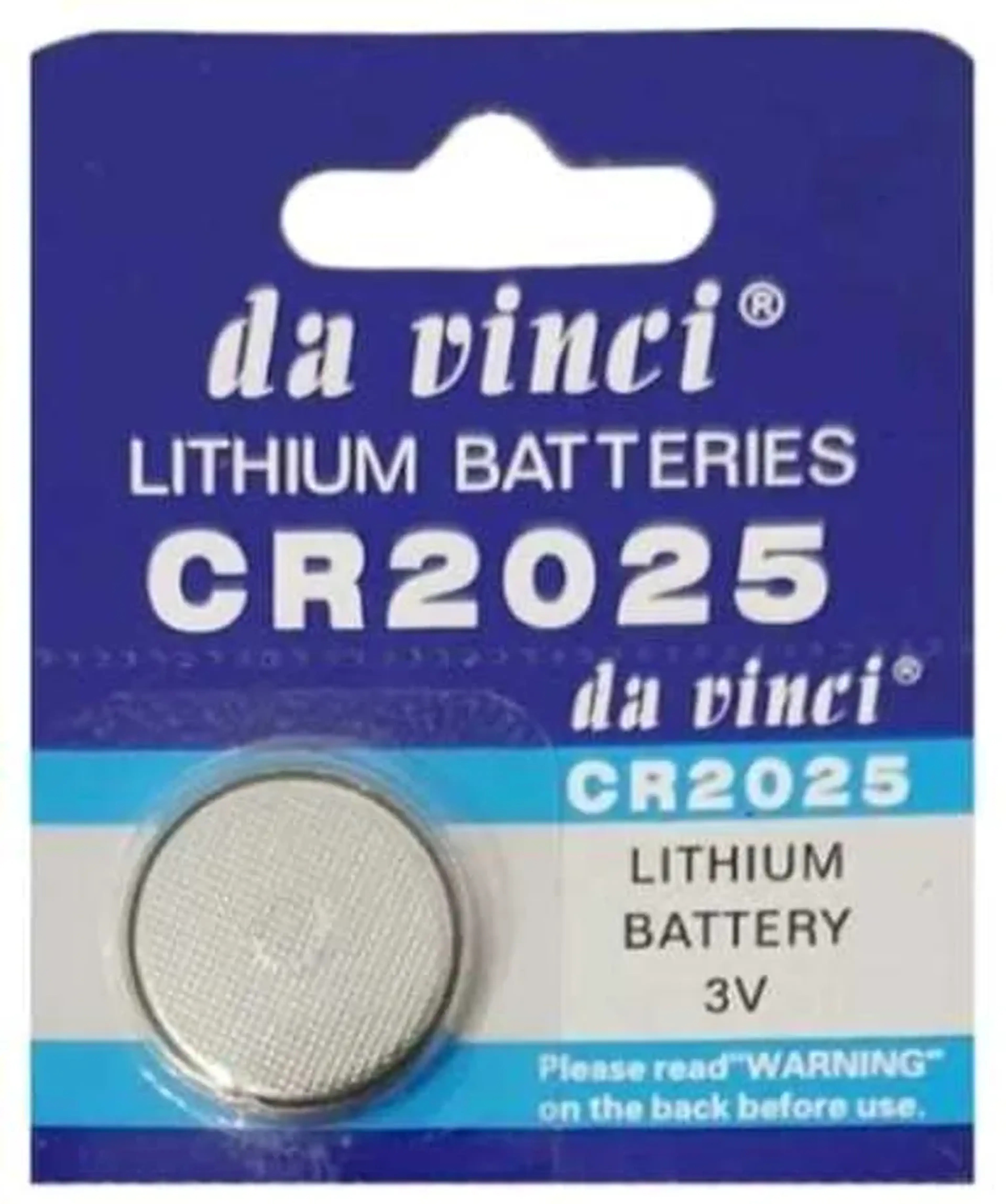 Bateria de Lítio CR2025 imagem