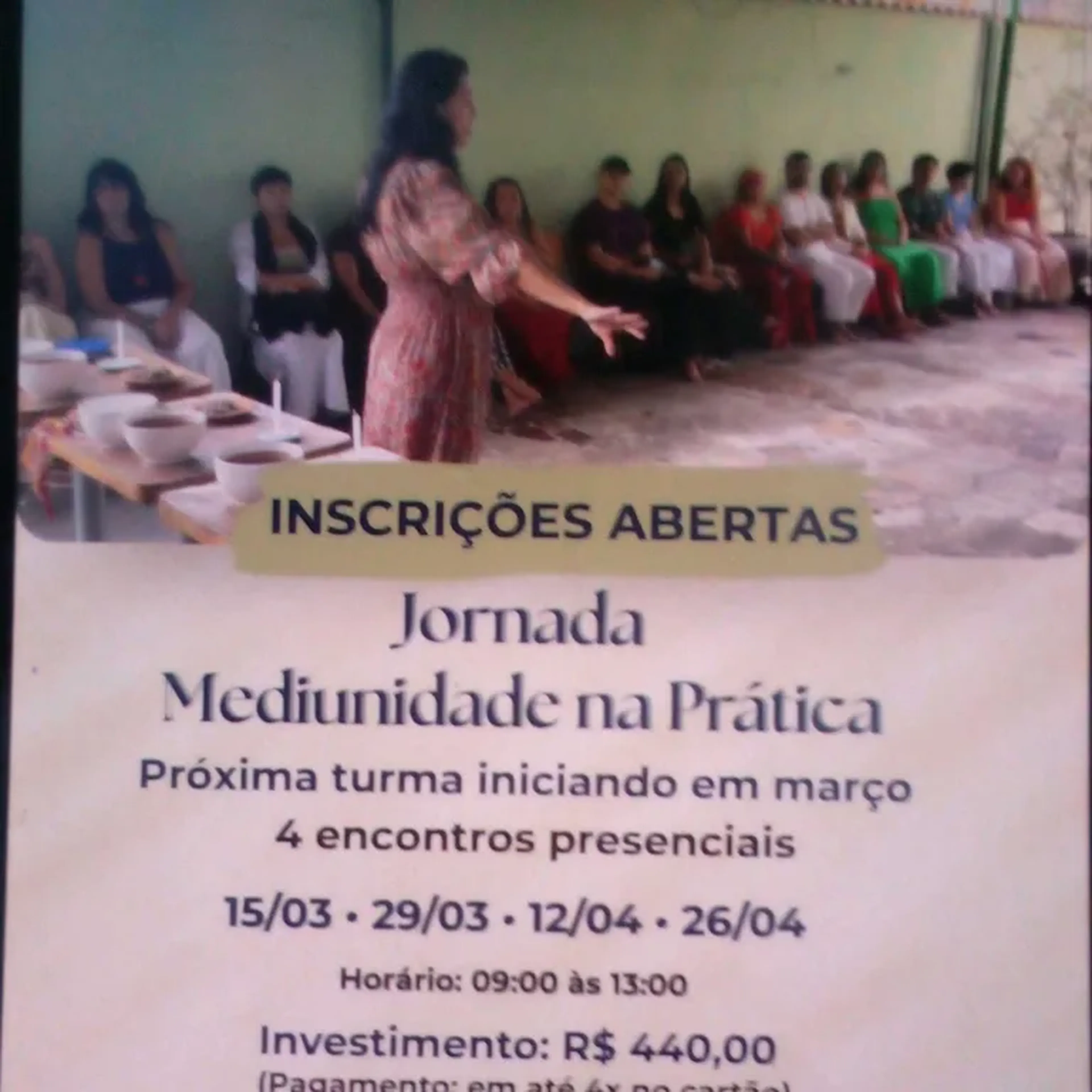 Jornada Mediunidade na Prática imagem