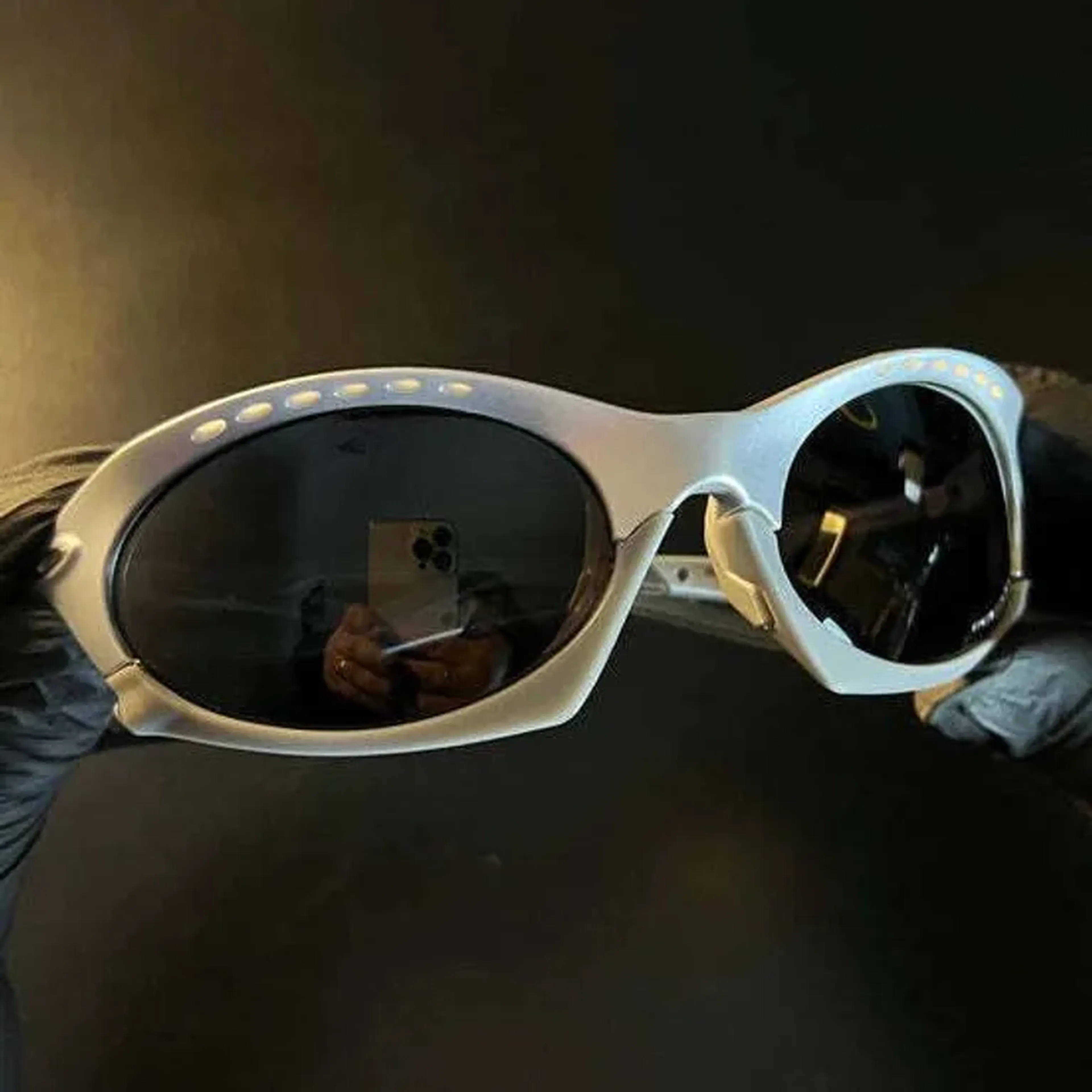 Plantaris Cinza Lentes Black - Premium imagem