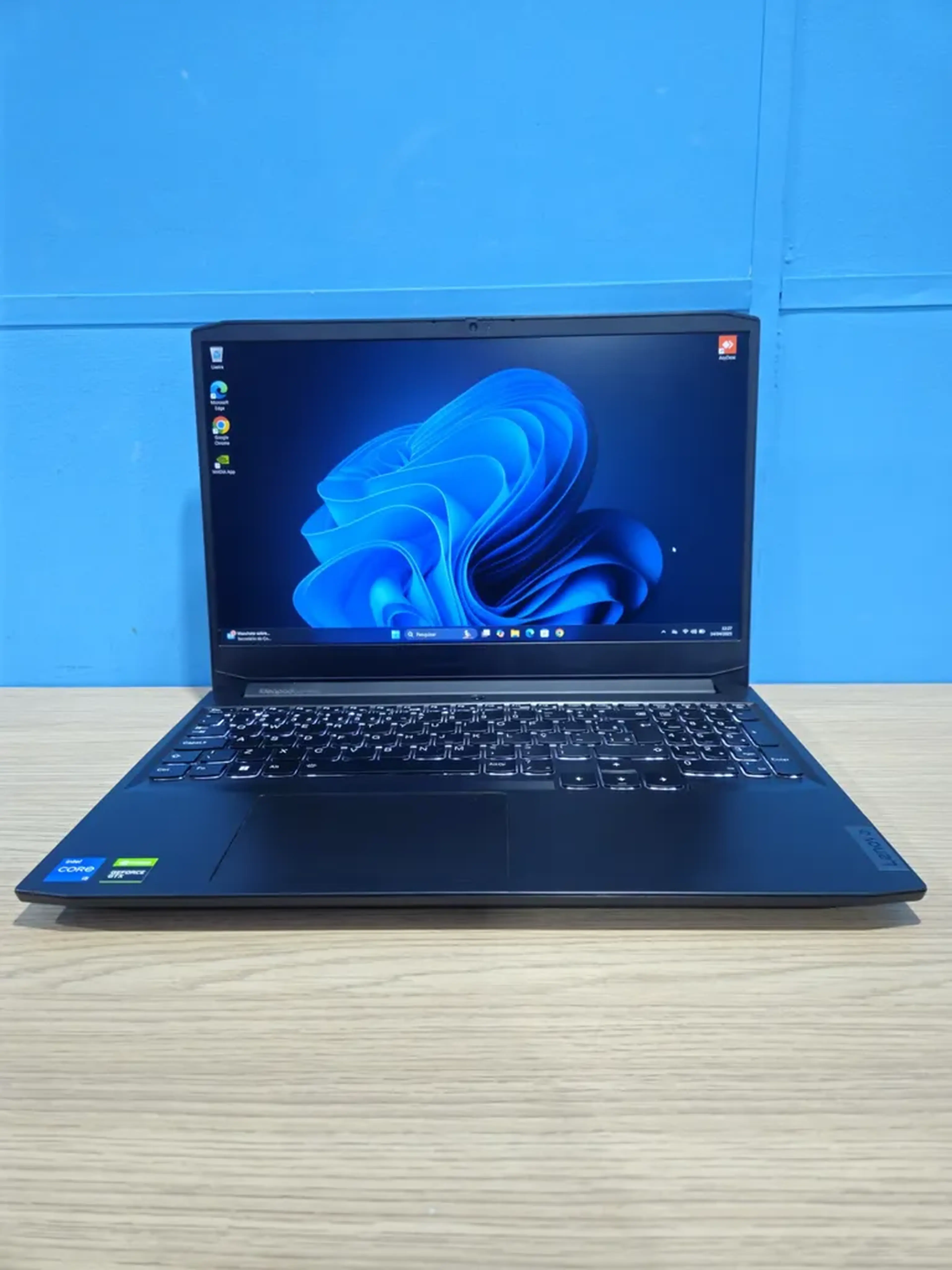 Notebook Lenovo Core i5 11300H Ram 16Gb SSD 512Gb Tela 15.6 FHD imagem