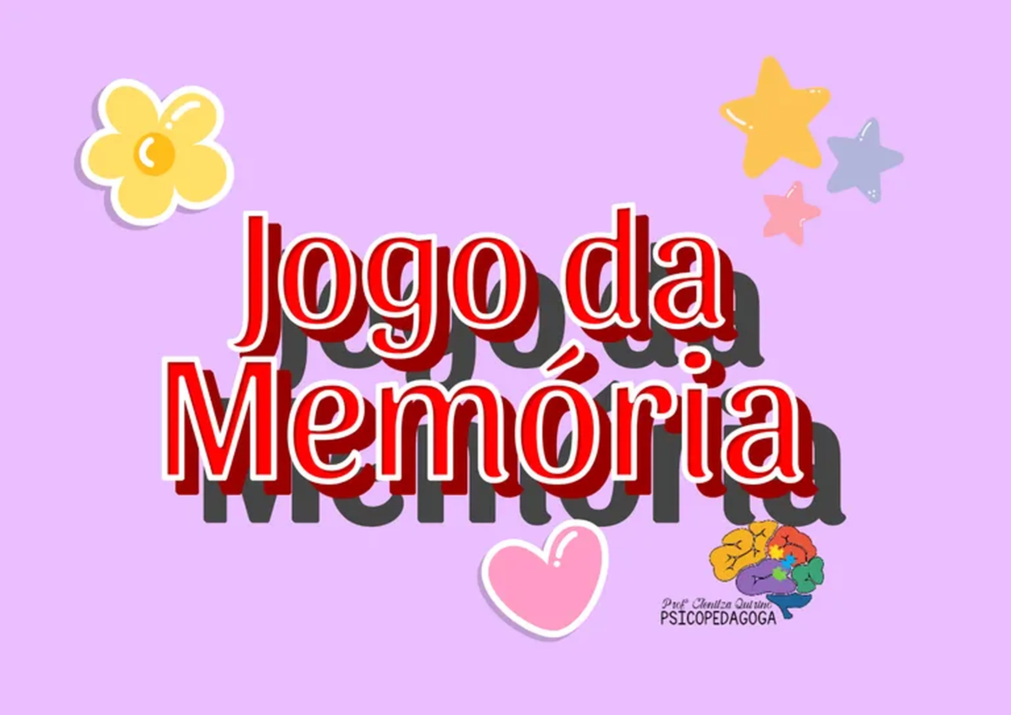 JOGO DA MEMÓRIA (FORMAS) imagem