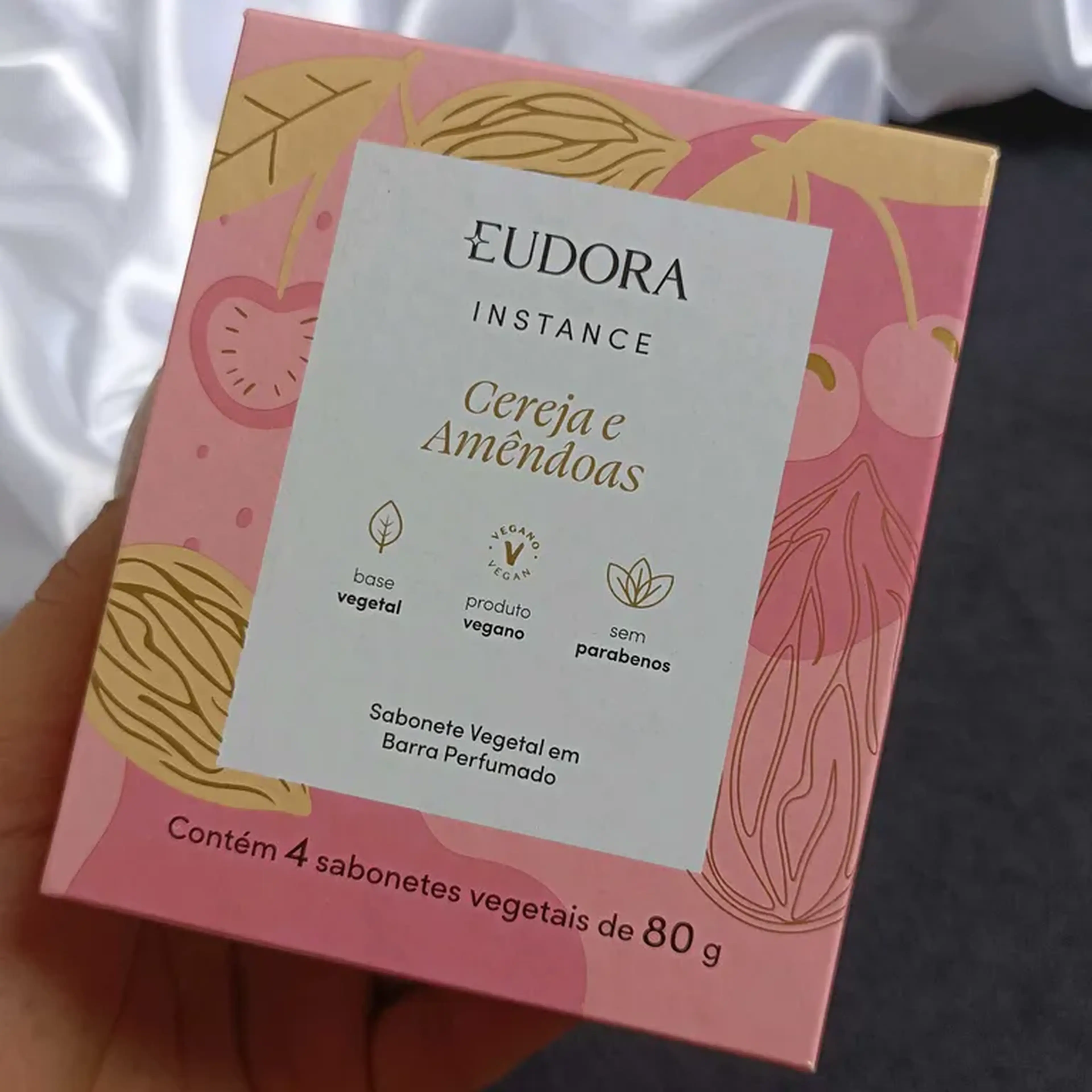 Sabonete Instance Cereja e Amêndoas imagem