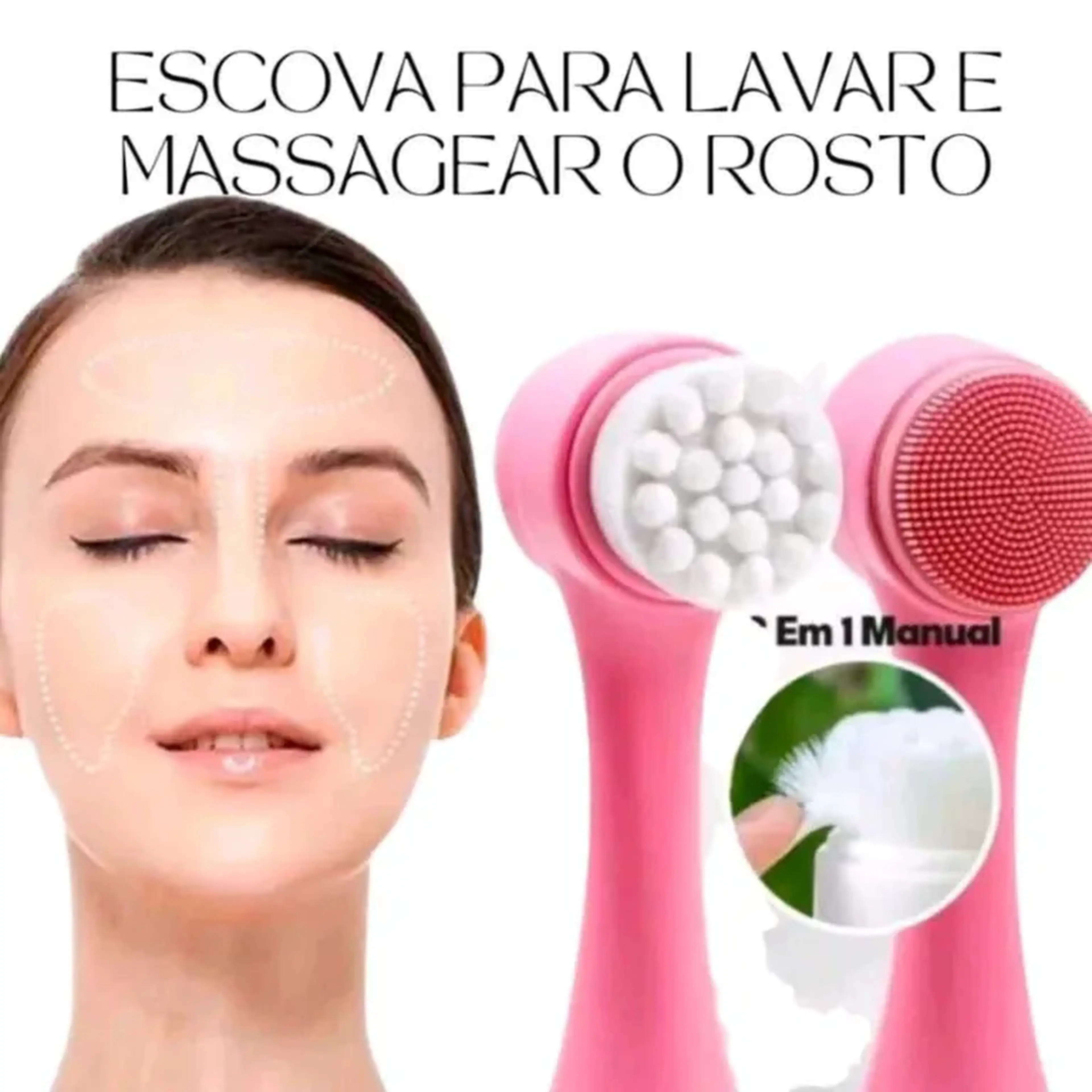 Escova Limpeza Facial imagem