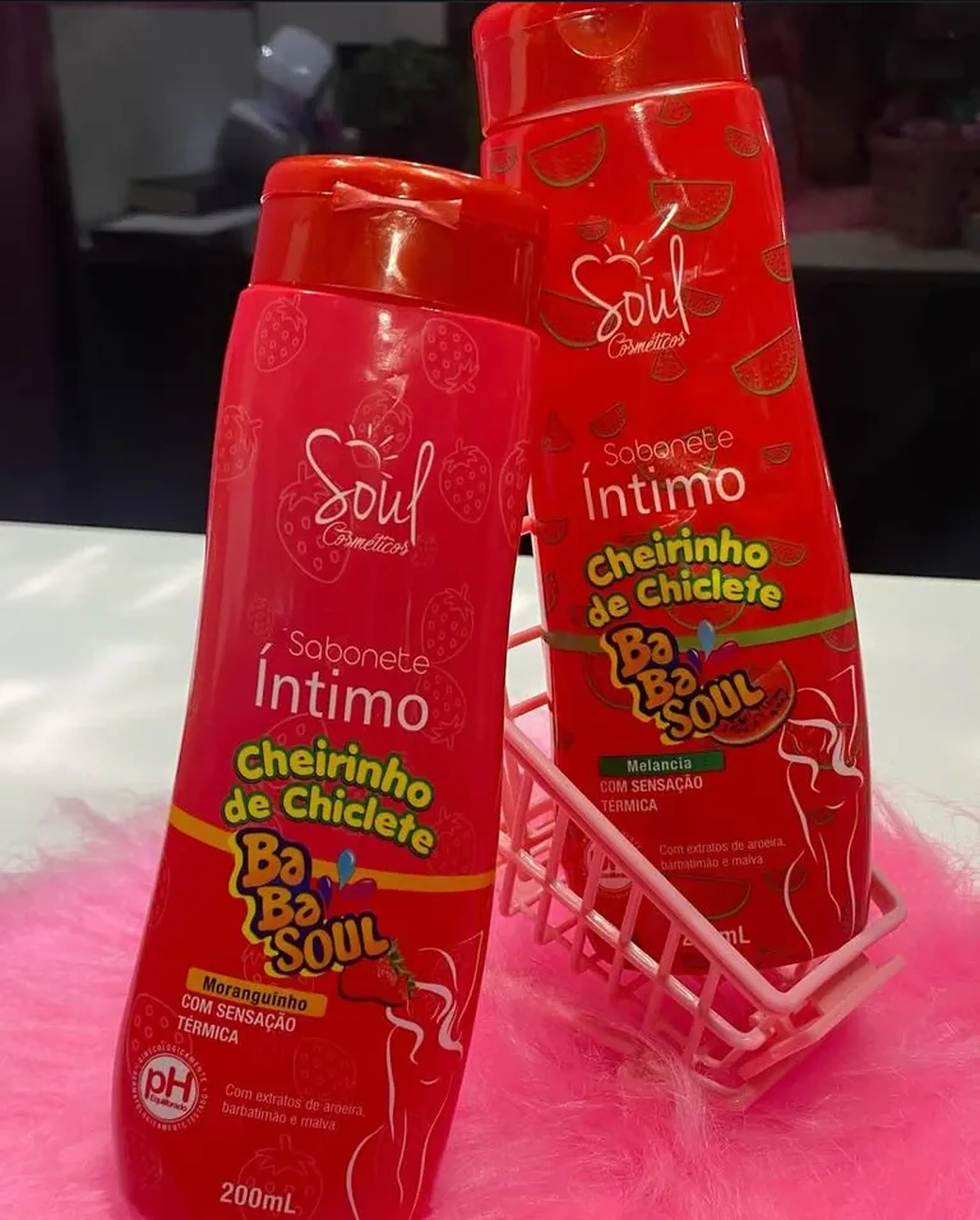 Sabonete Íntimo Baba Soul – Cheirinho de Chiclete Moranguinho – imagem