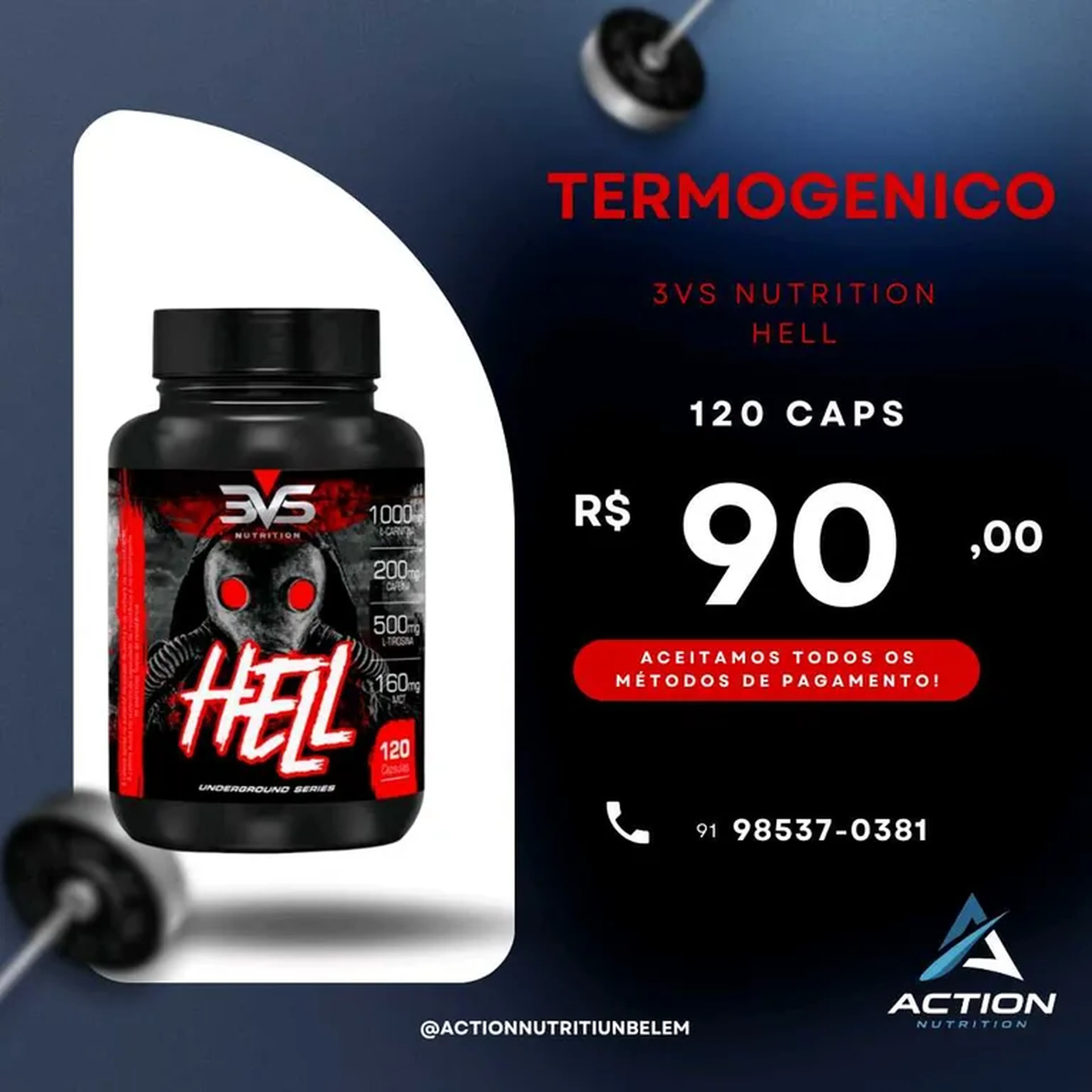 Termogênico 3VS imagem