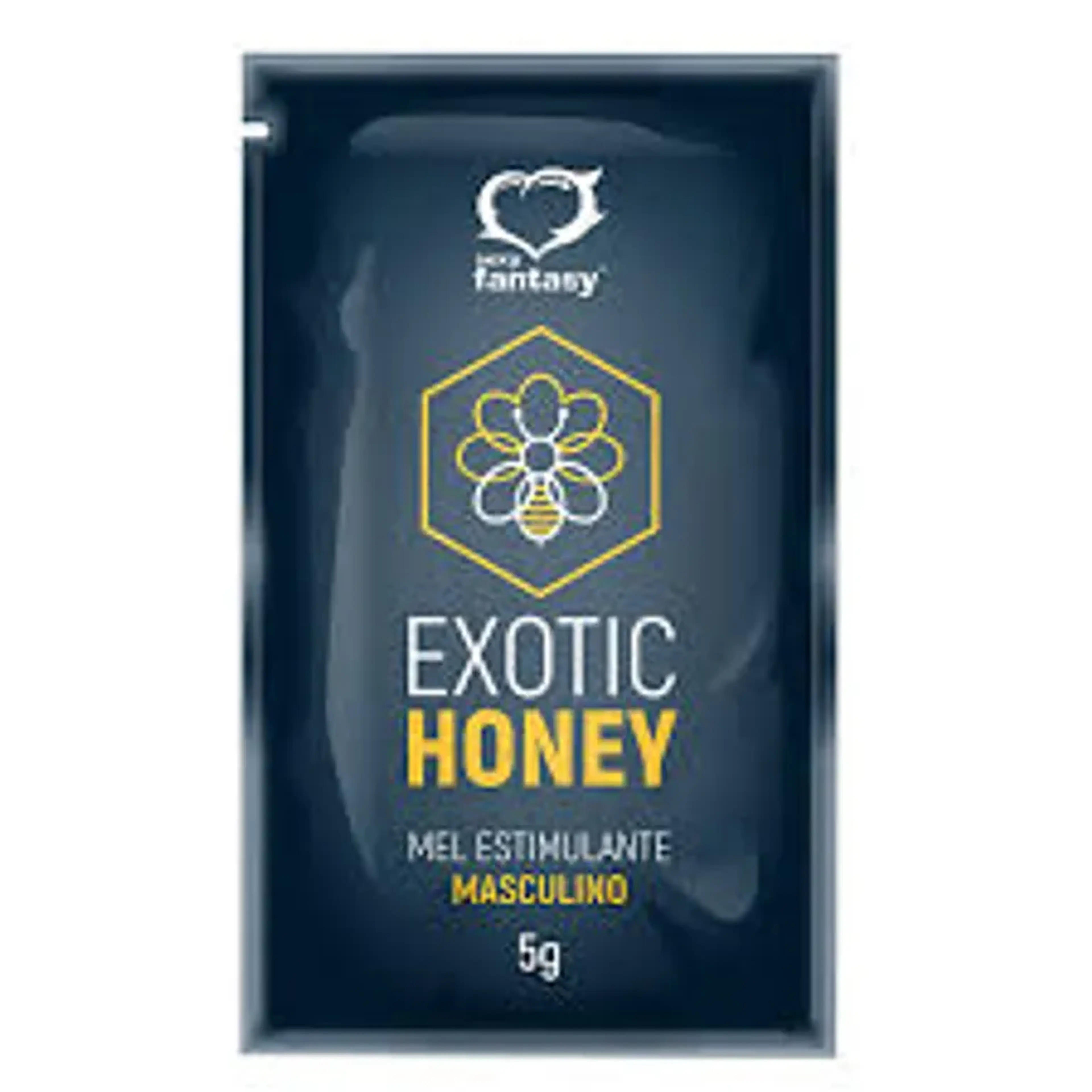 Exotic Honey Gel Estimulante Masculino Sachê 5g Sexy Fantasy imagem