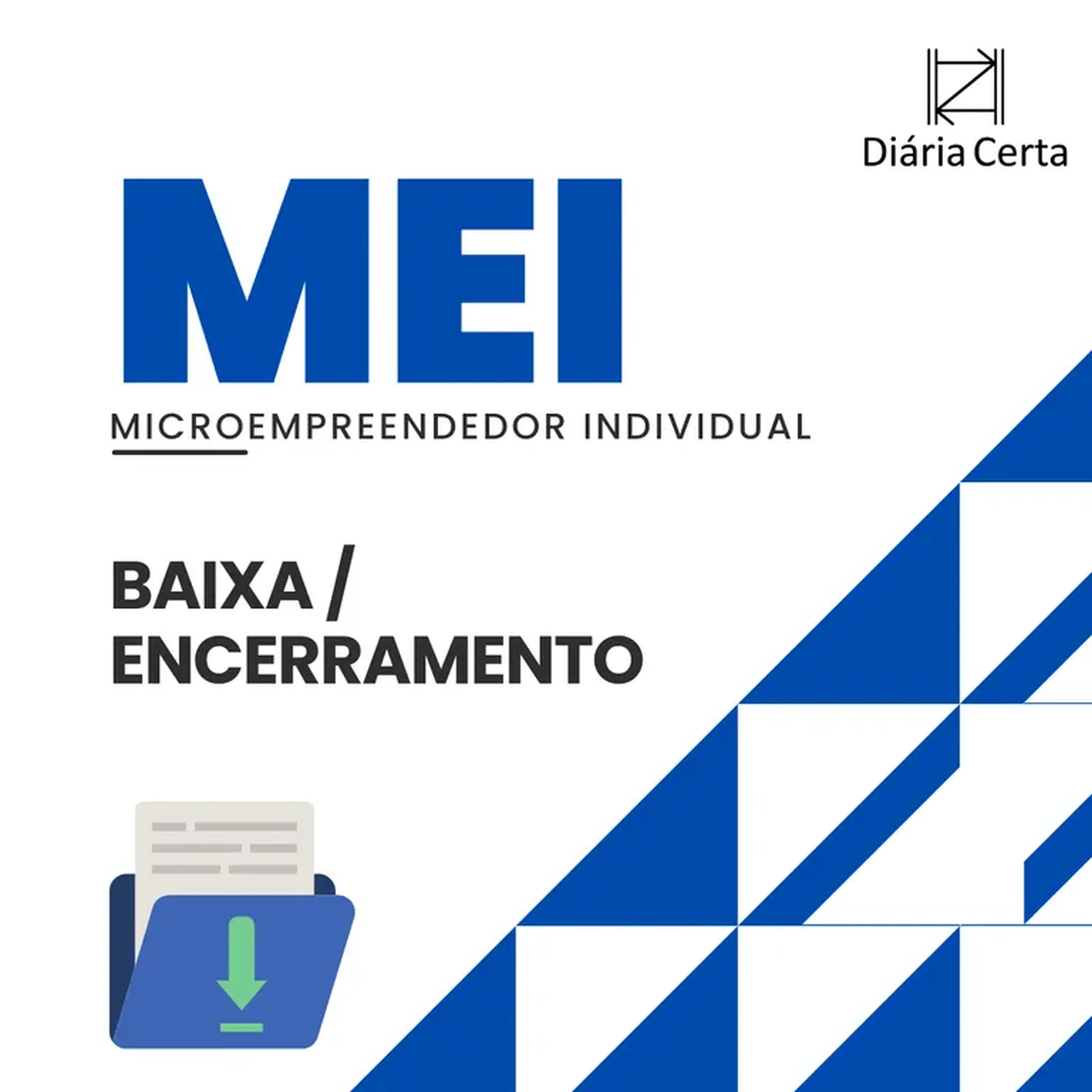 Baixa do CNPJ MEI imagem